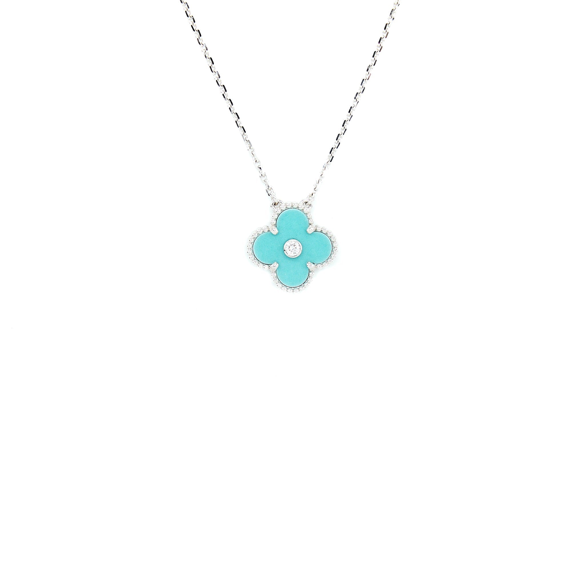 VAN CLEEF & ARPELS 2022 HOLIDAY CHRISTMAS LIMITED VINTAGE ALHAMBRA PENDANT