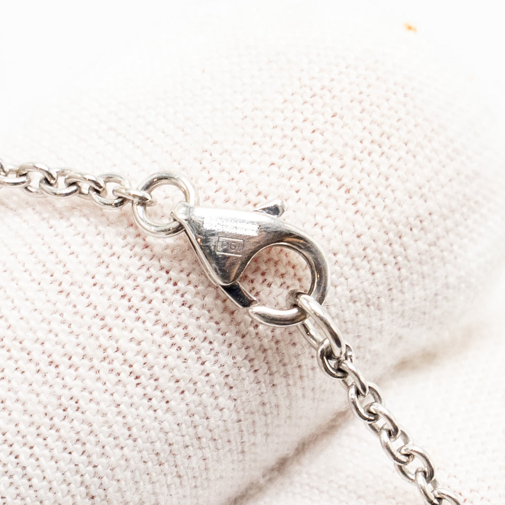 CARTIER LOVE BRACELET ON CHAIN WHITE GOLD