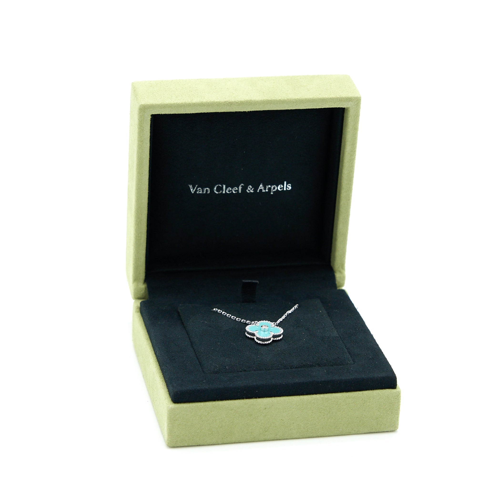 VAN CLEEF & ARPELS 2022 HOLIDAY CHRISTMAS LIMITED ALHAMBRA PENDANT