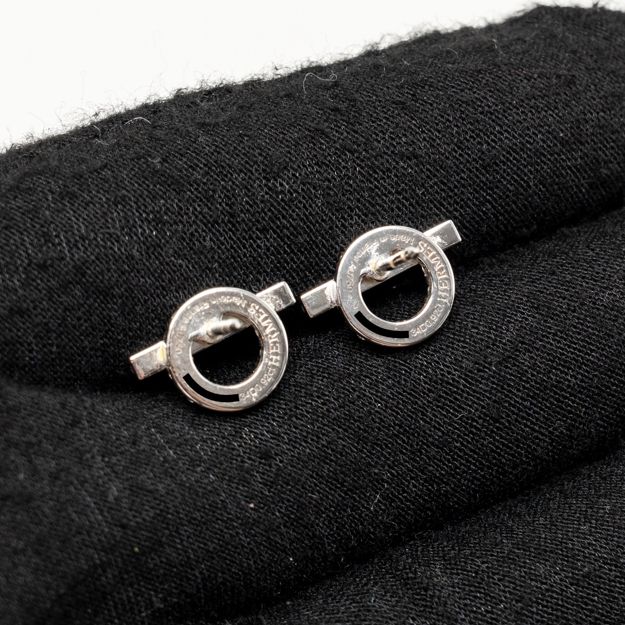 HERMES FINESSE EARRINGS WHITE GOLD / DIAMONDS