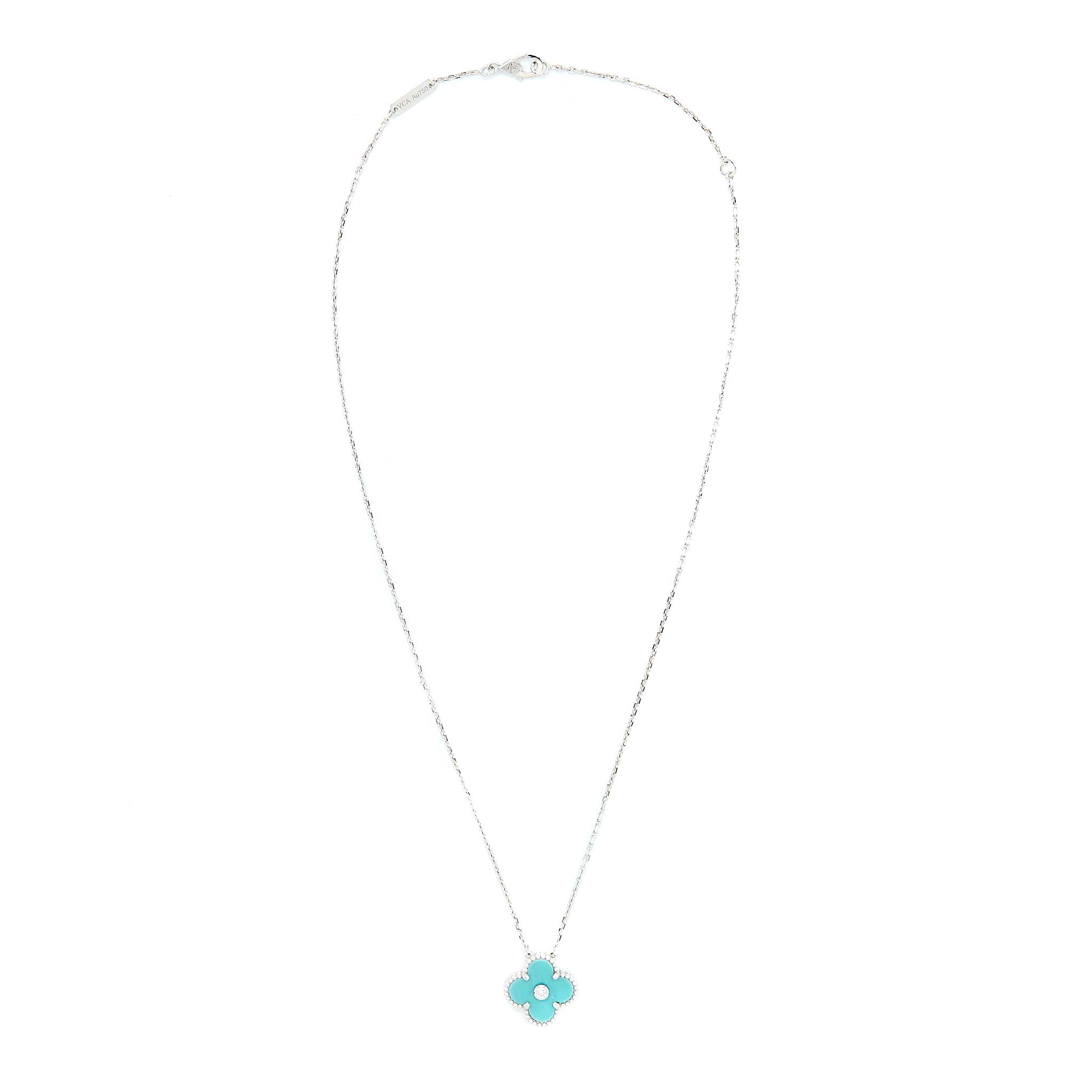 VAN CLEEF & ARPELS 2022 HOLIDAY CHRISTMAS LIMITED ALHAMBRA PENDANT