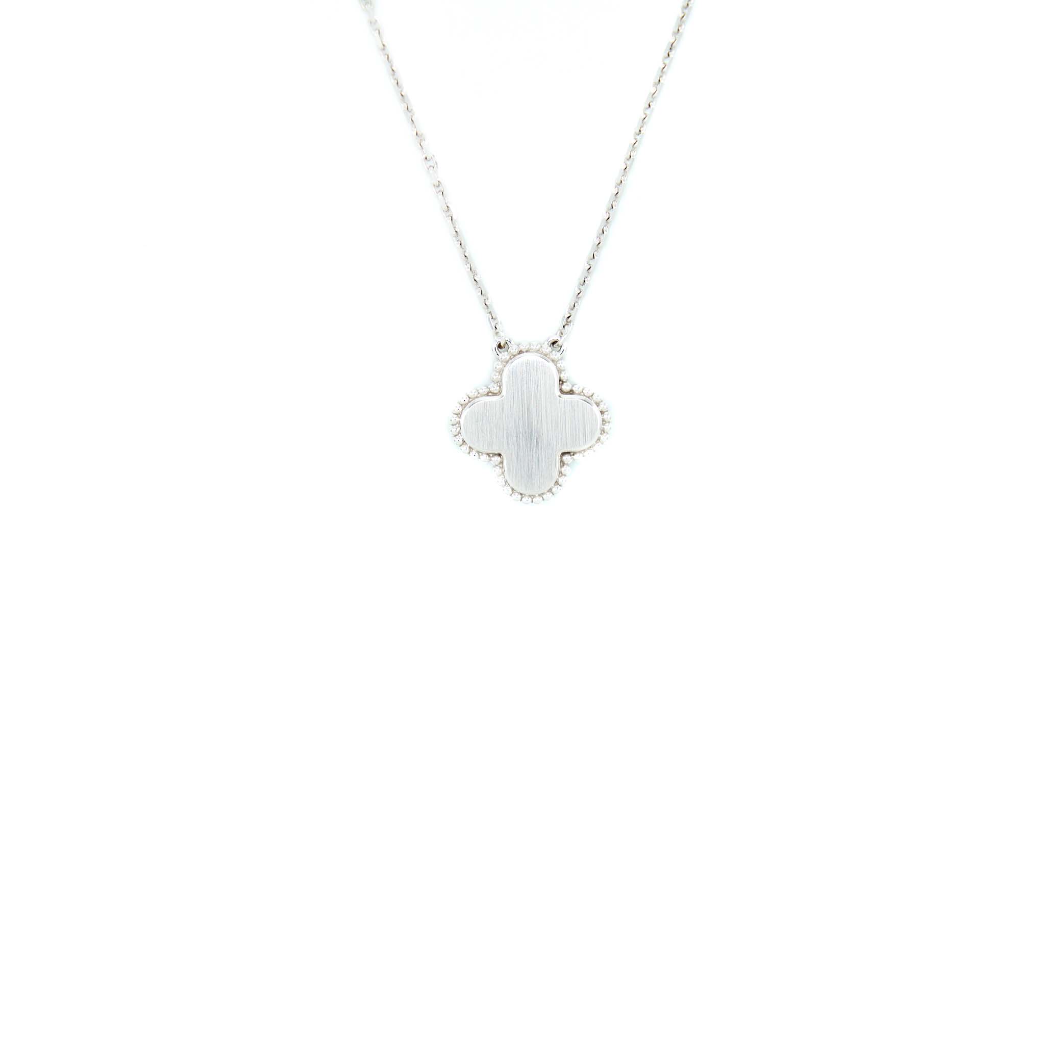 VAN CLEEF & ARPELS 2022 HOLIDAY CHRISTMAS LIMITED ALHAMBRA PENDANT
