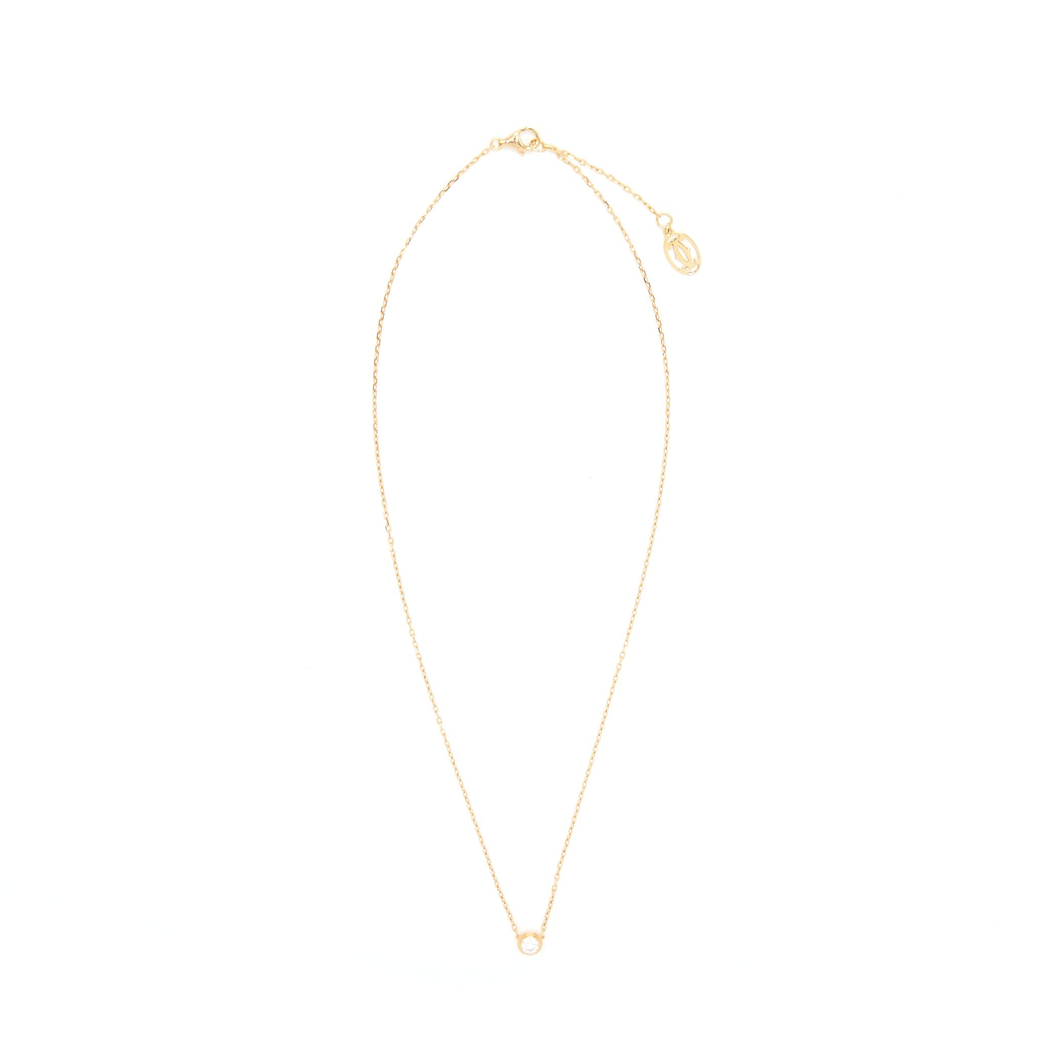 CARTIER D'AMOUR NECKLACE, LARGE MODEL ROSE GOLD