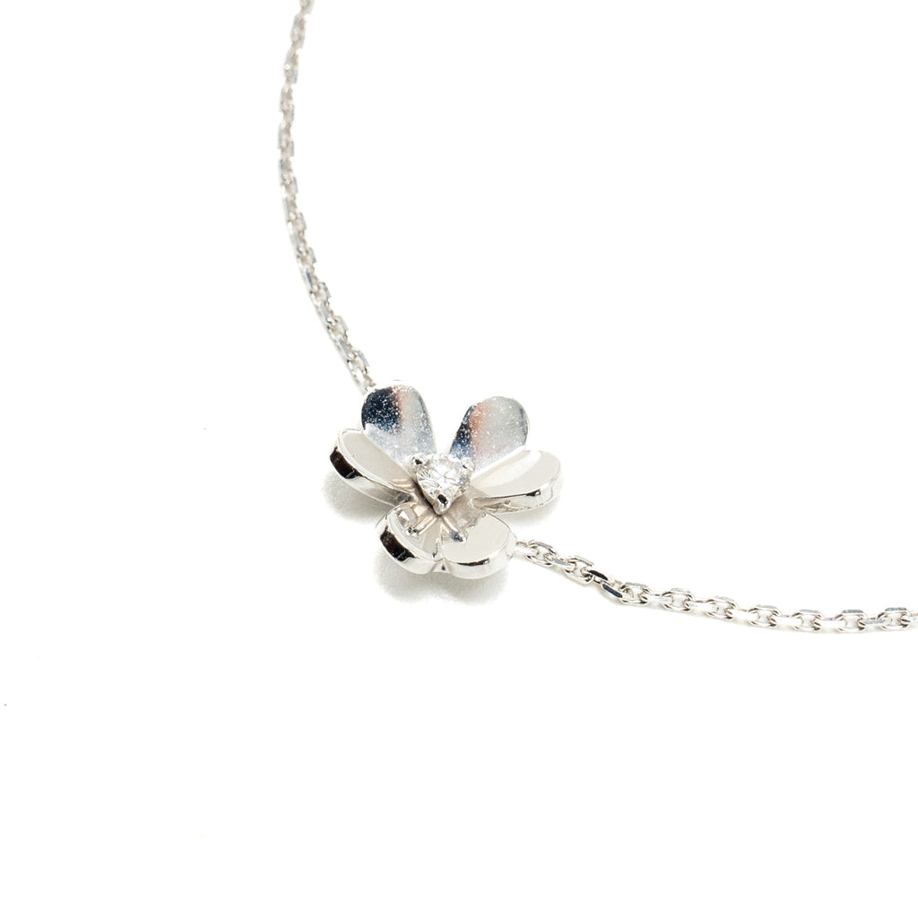 VAN CLEEF AND ARPELS FRIVOLE BRACELET WHITE GOLD, DIAMOND