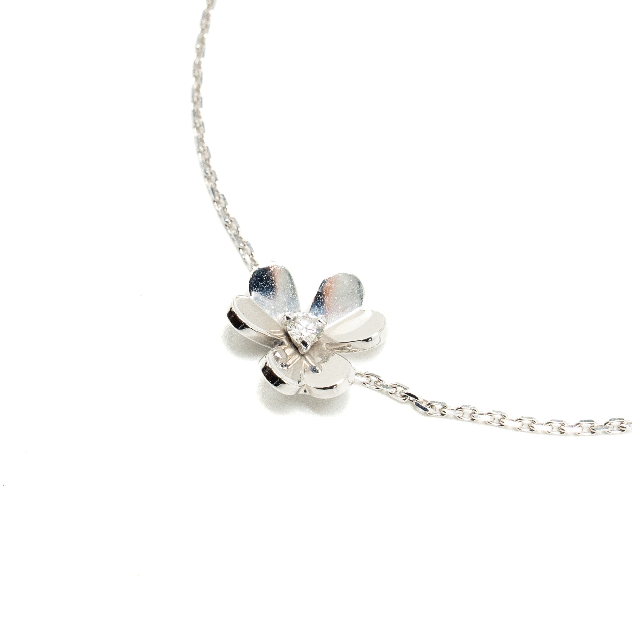 VAN CLEEF AND ARPELS FRIVOLE BRACELET WHITE GOLD, DIAMOND