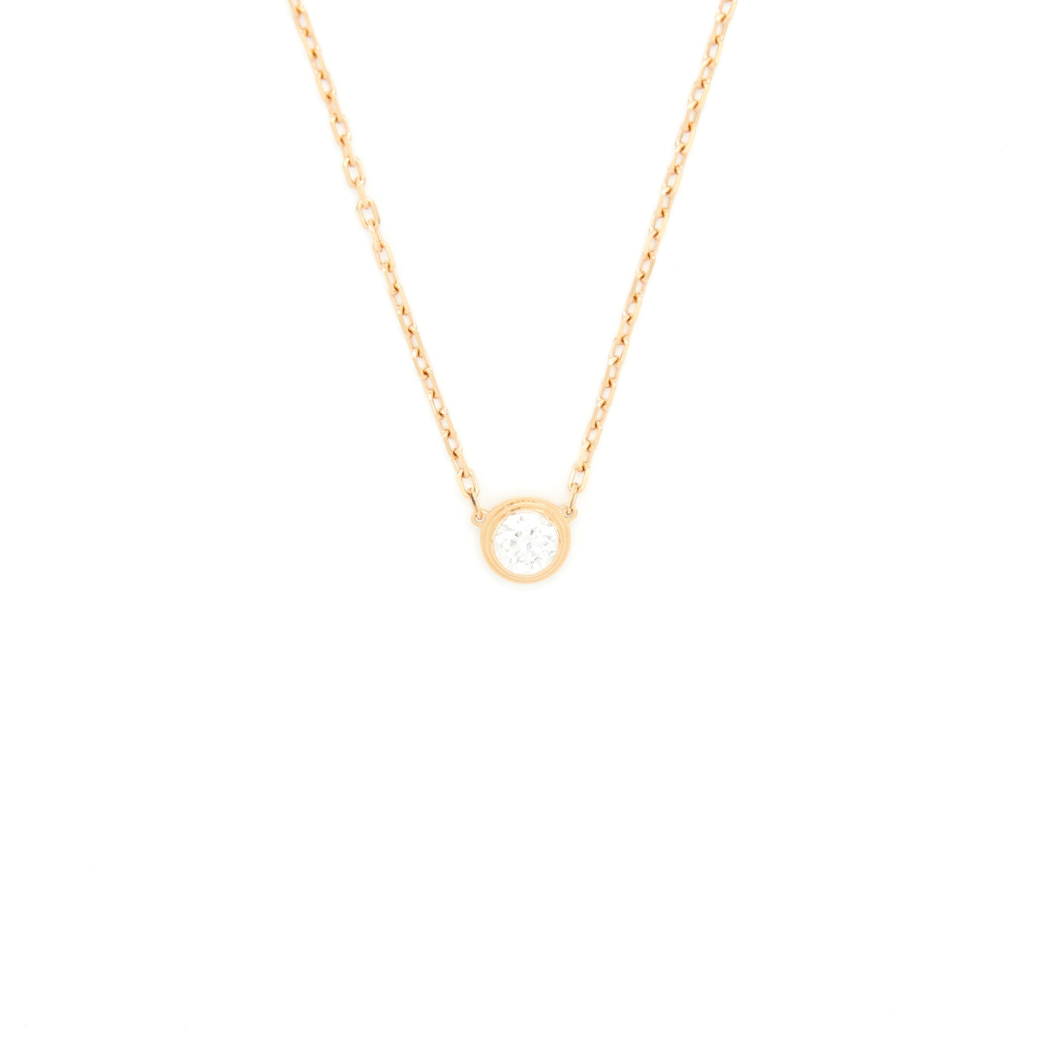 CARTIER D'AMOUR NECKLACE, LARGE MODEL ROSE GOLD