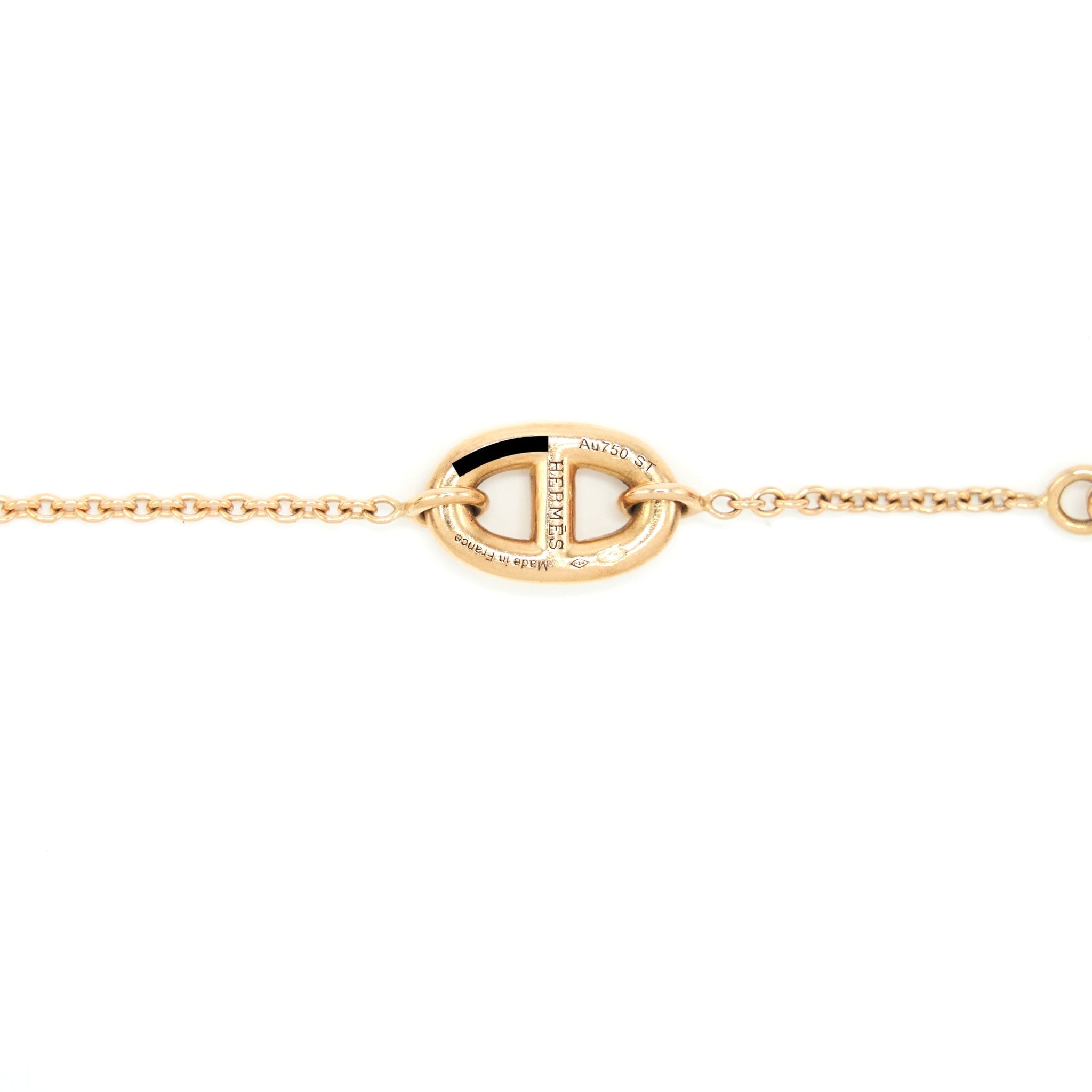 HERMES FARANDOLE PM BRACELET 18K ROSE GOLD