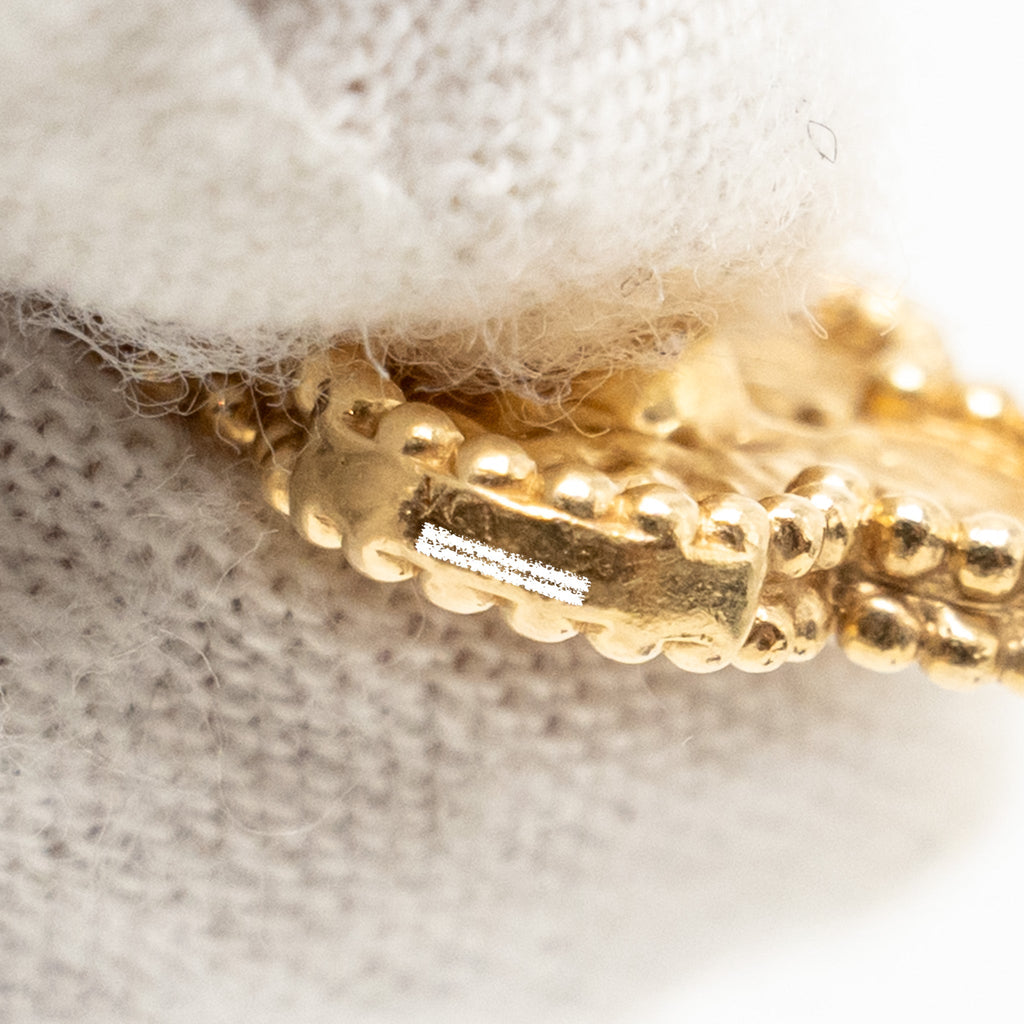 VAN CLEEF & ARPELS VINTAGE ALHAMBRA BRACELET 5 MOTIFS YELLOW GOLD