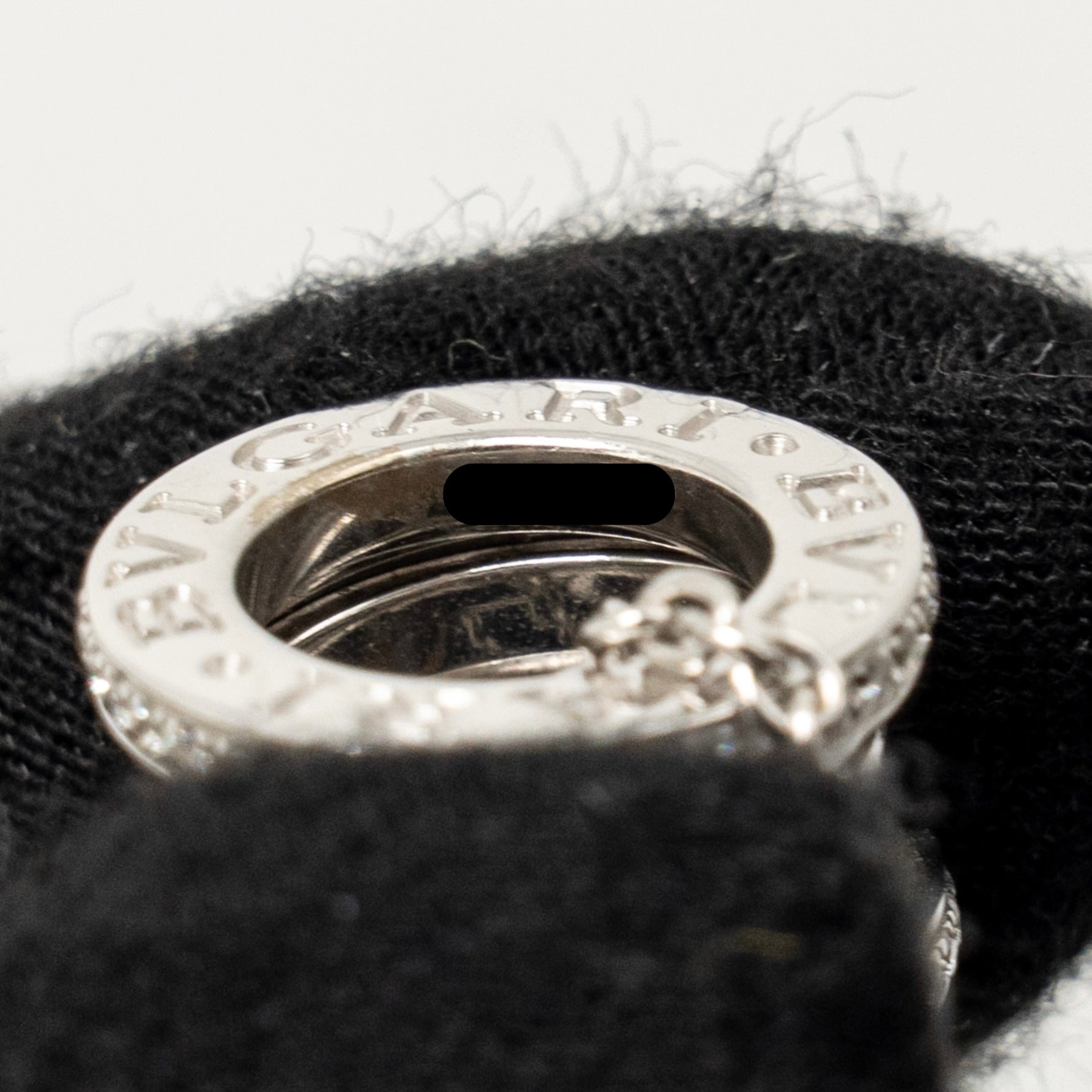 BVLGARI B.ZERO1 NECKLACE WHITE GOLD, DIAMONDS