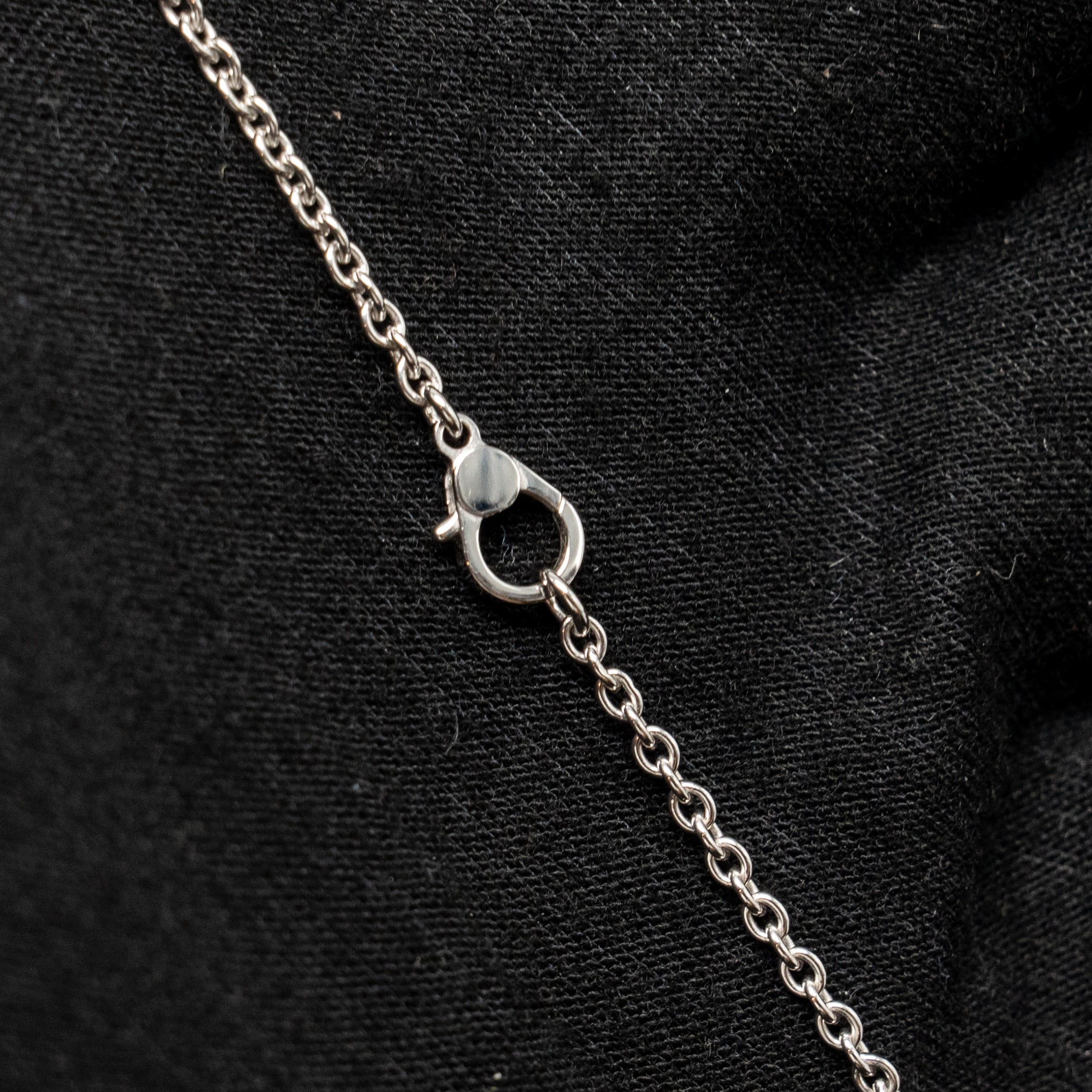 HERMES FINESSE LARIAT NECKLACE WHITE GOLD, DIAMONDS