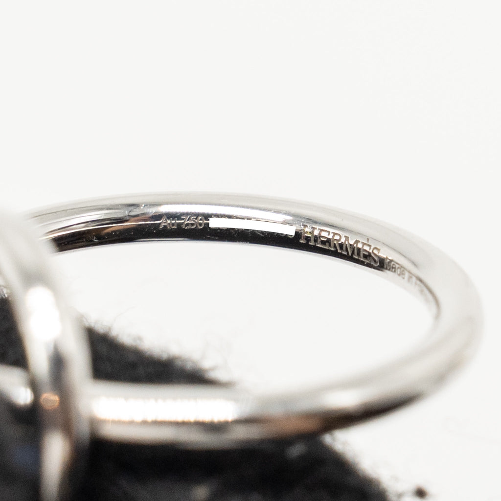 HERMES ECHAPPEE HERMES RING WHITE GOLD, DIAMONDS