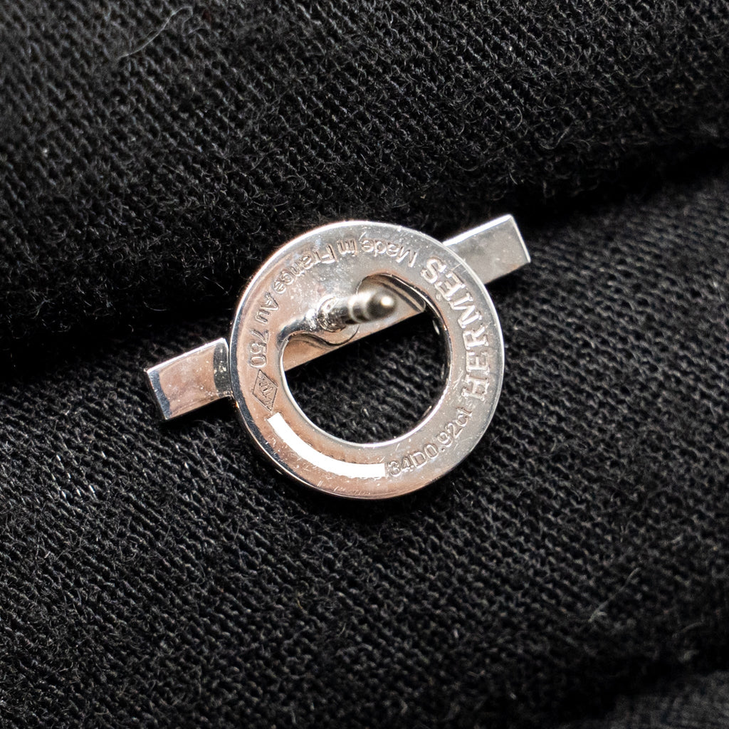 HERMES FINESSE EARRINGS WHITE GOLD / DIAMONDS