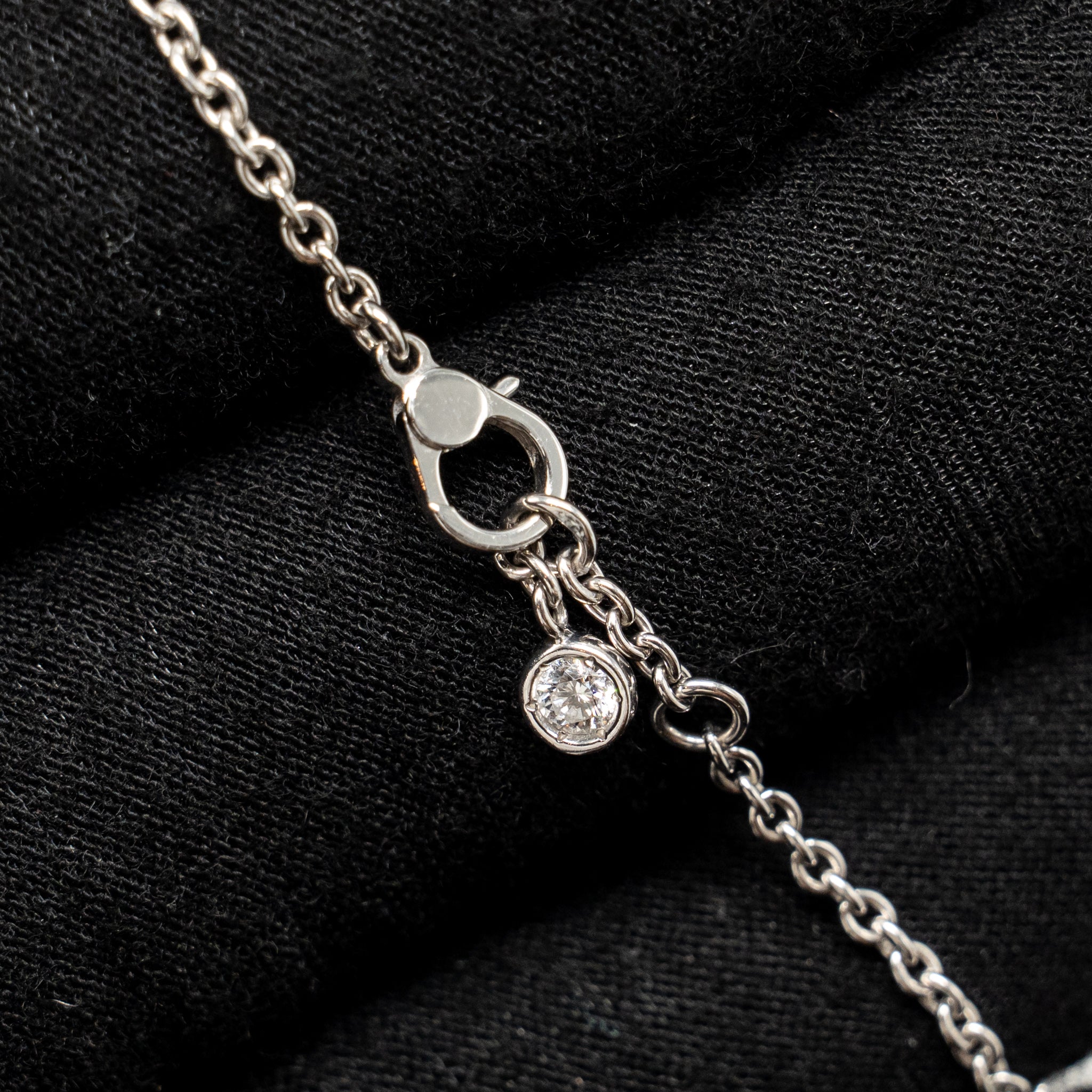 HERMES FINESSE BRACELET WHITE GOLD / DIAMONDS