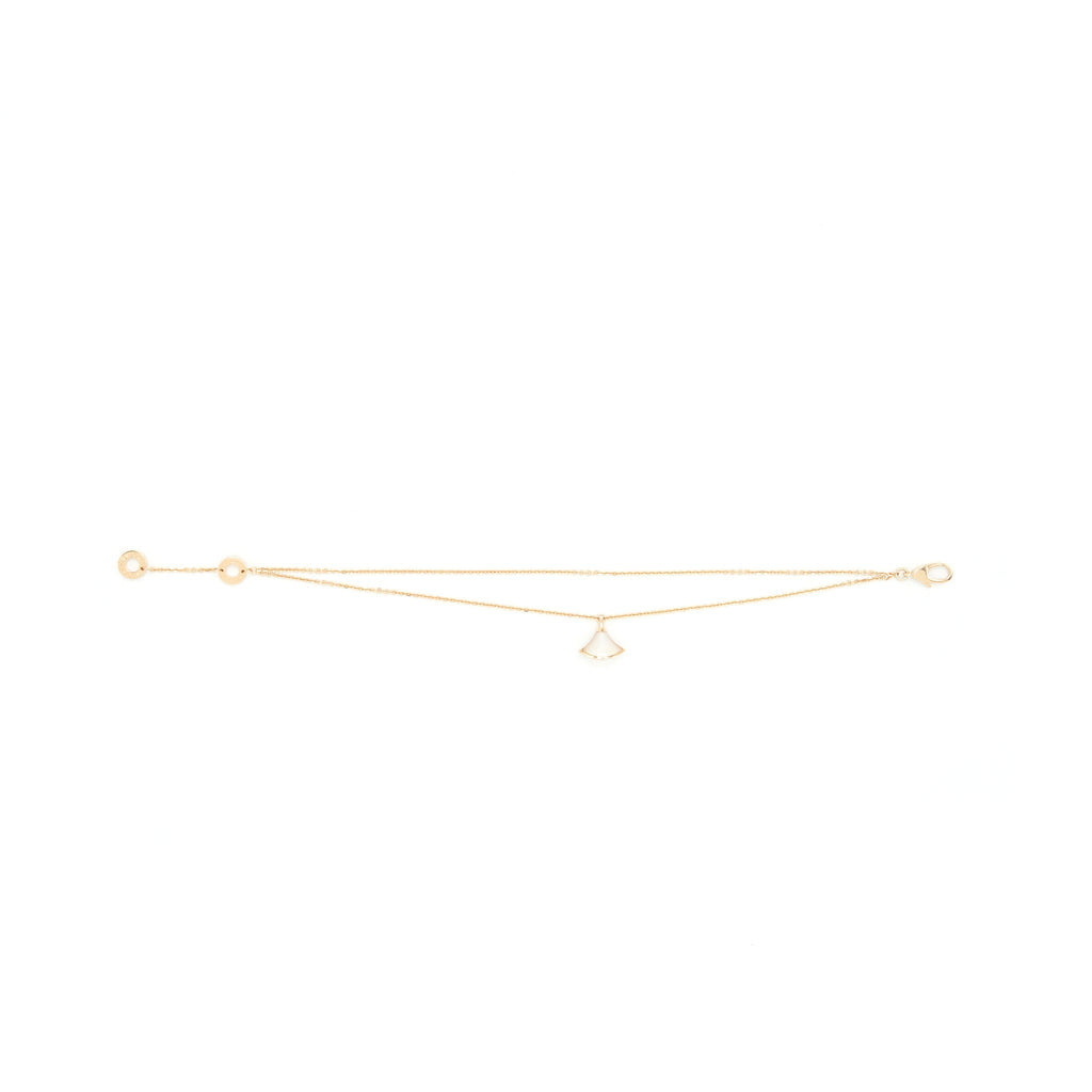 BVLGARI DIVAS' DREAM BRACELET ROSE GOLD WITH MOTHER OF PEARL