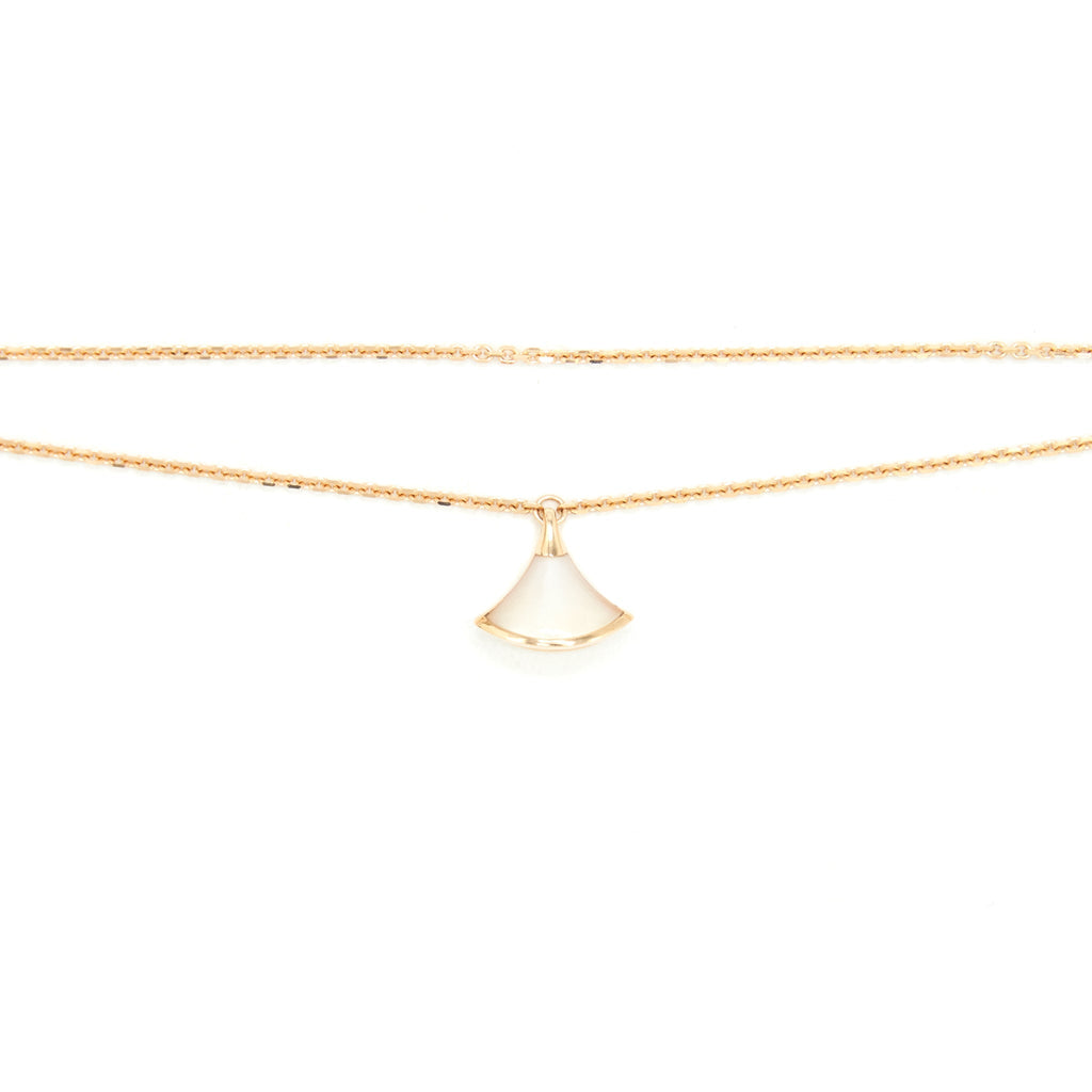 BVLGARI DIVAS' DREAM BRACELET ROSE GOLD WITH MOTHER OF PEARL