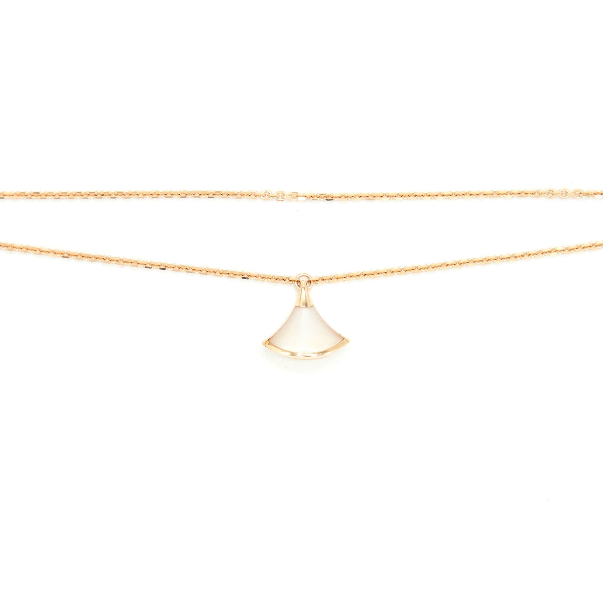 BVLGARI DIVAS' DREAM BRACELET ROSE GOLD WITH MOTHER OF PEARL