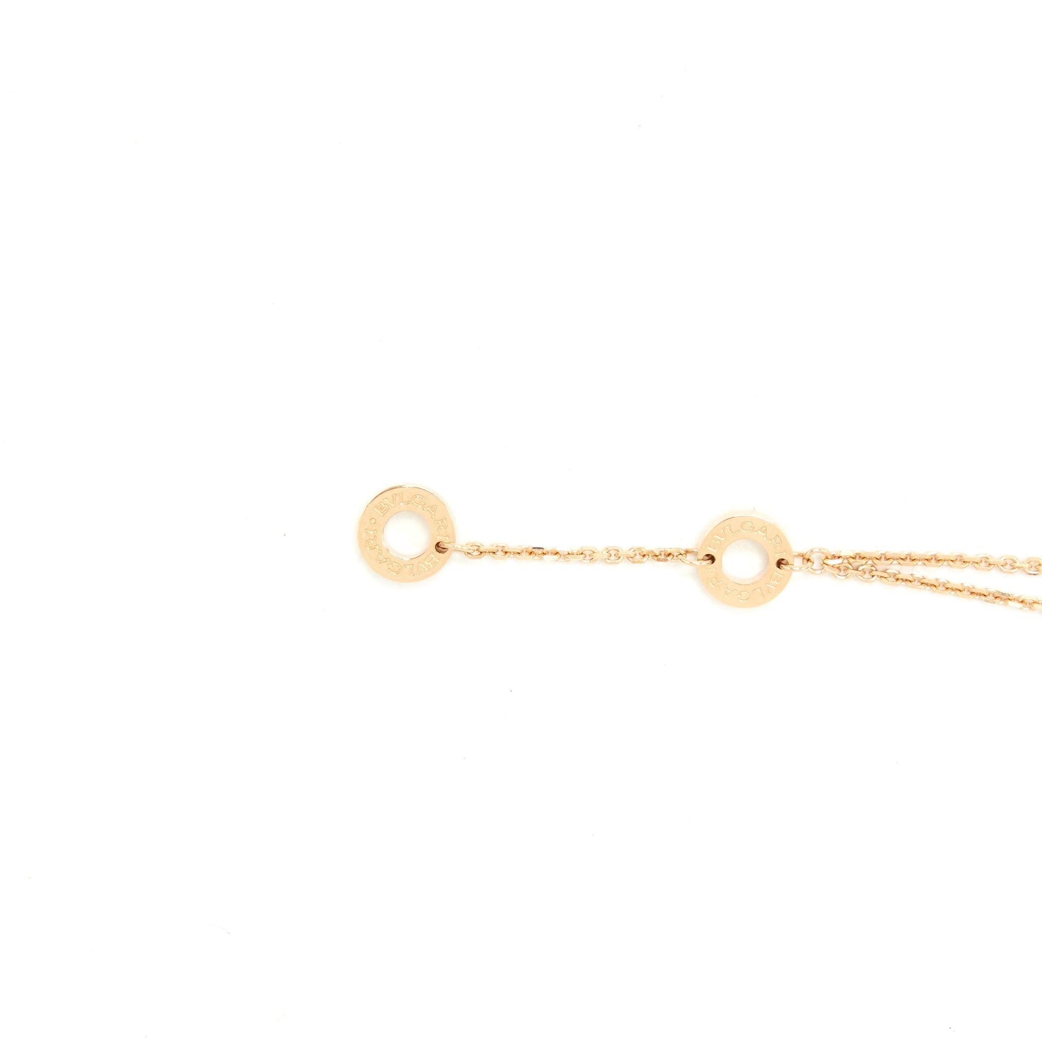 BVLGARI DIVAS' DREAM BRACELET ROSE GOLD WITH MOTHER OF PEARL