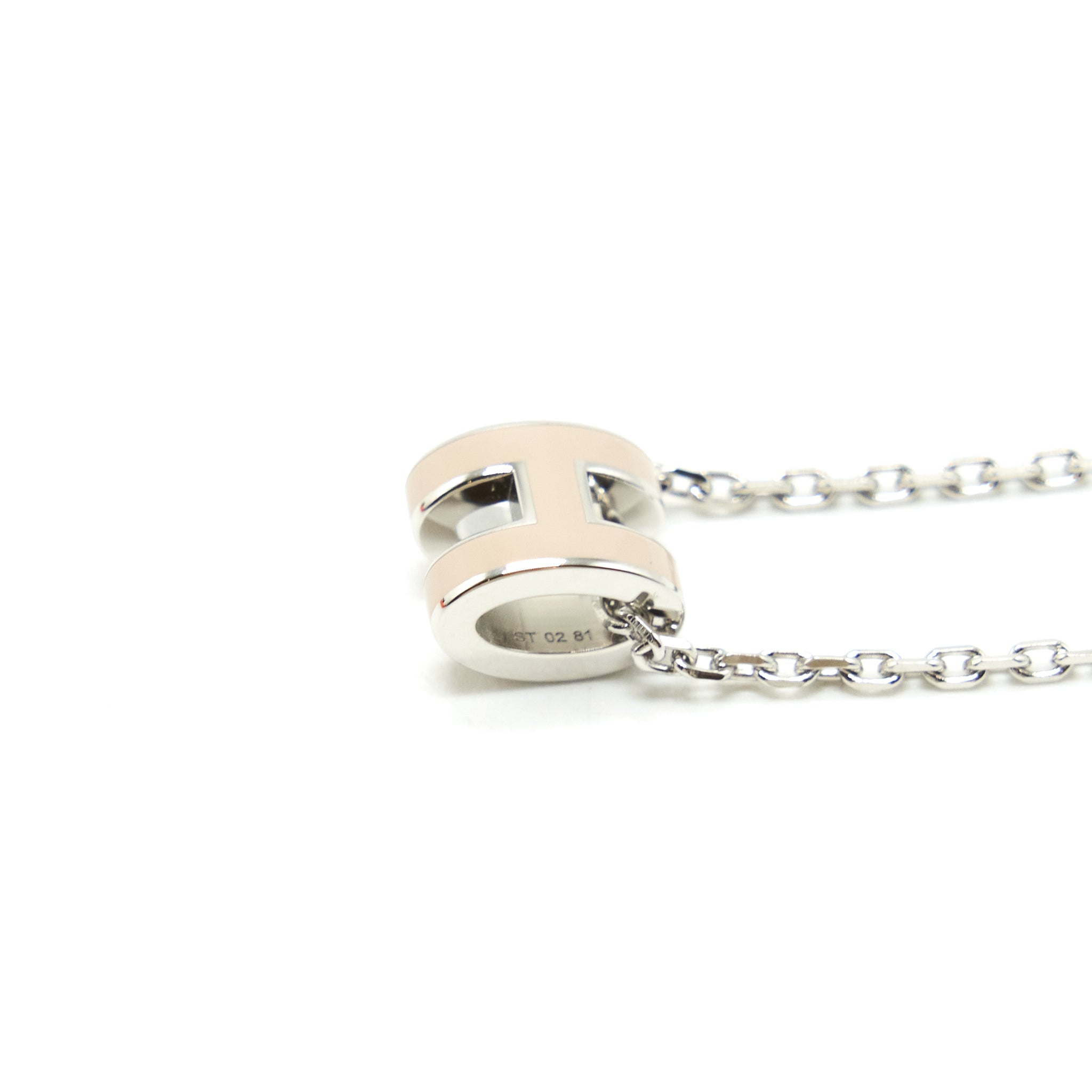 HERMES MINI POP H PENDANT MARRON GLACE SHW