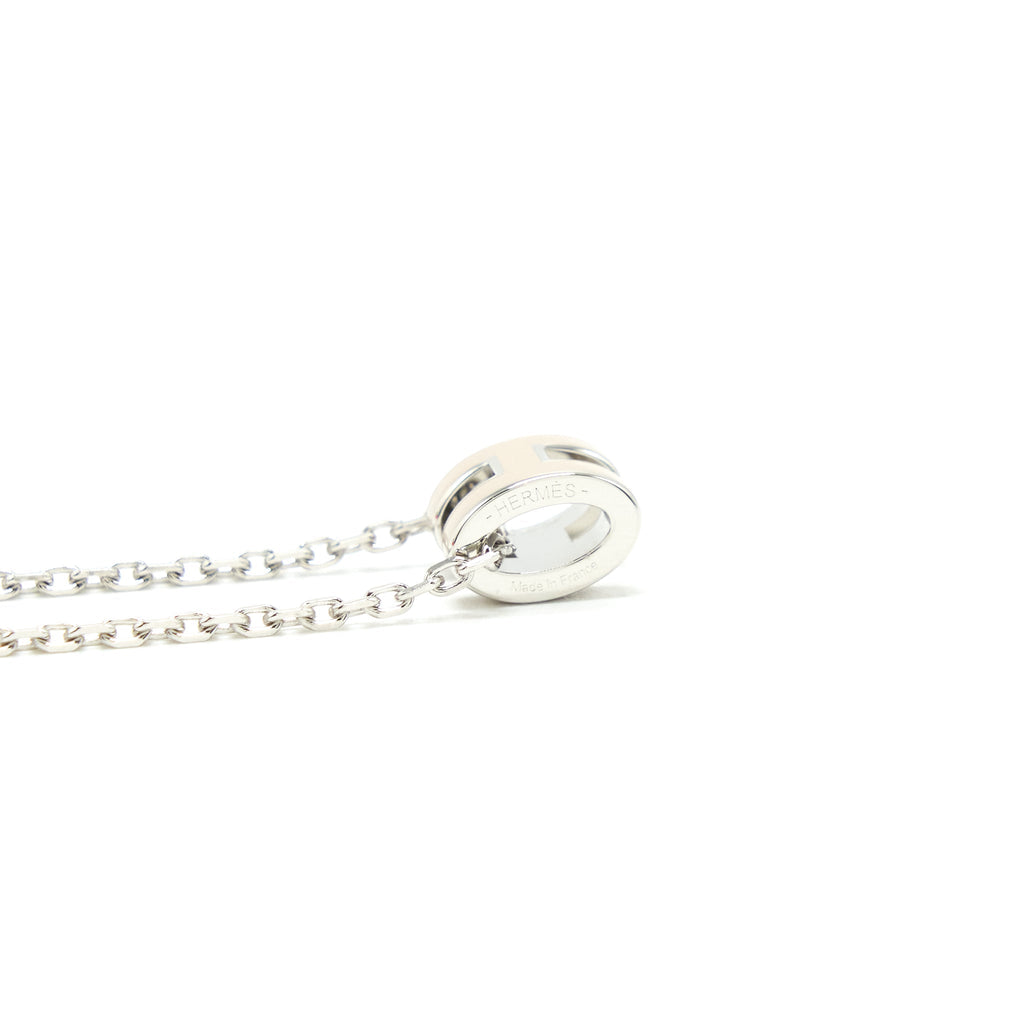 HERMES MINI POP H PENDANT MARRON GLACE SHW