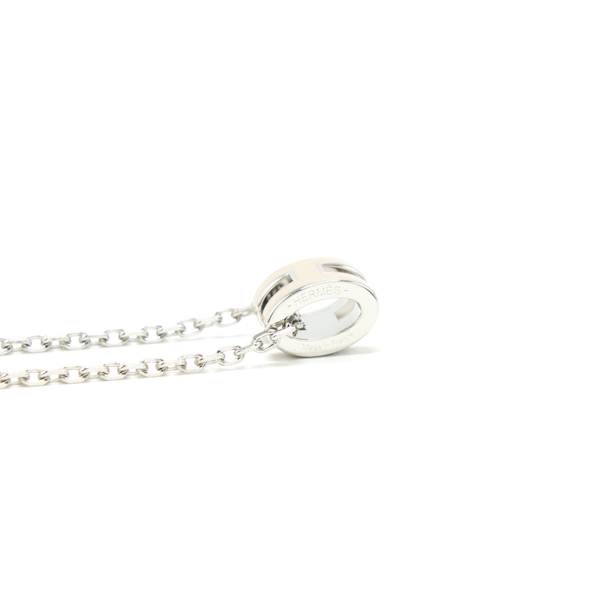 HERMES MINI POP H PENDANT MARRON GLACE SHW