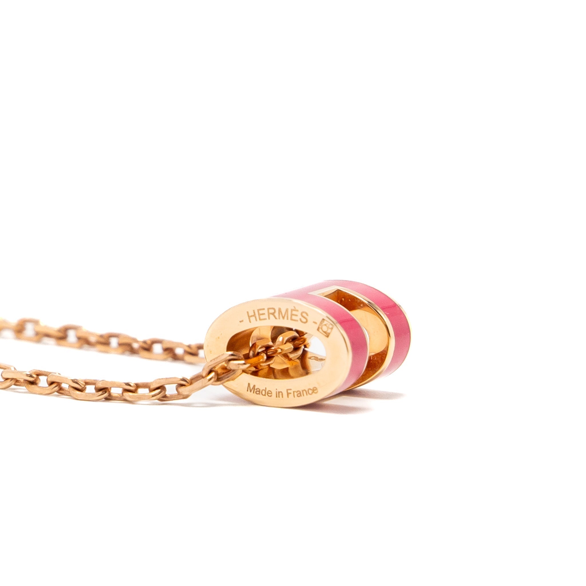 HERMES MINI POP H PENDANT ROSE EXTREME RGHW
