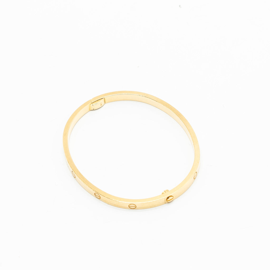 CARTIER LOVE BRACELET YELLOW GOLD