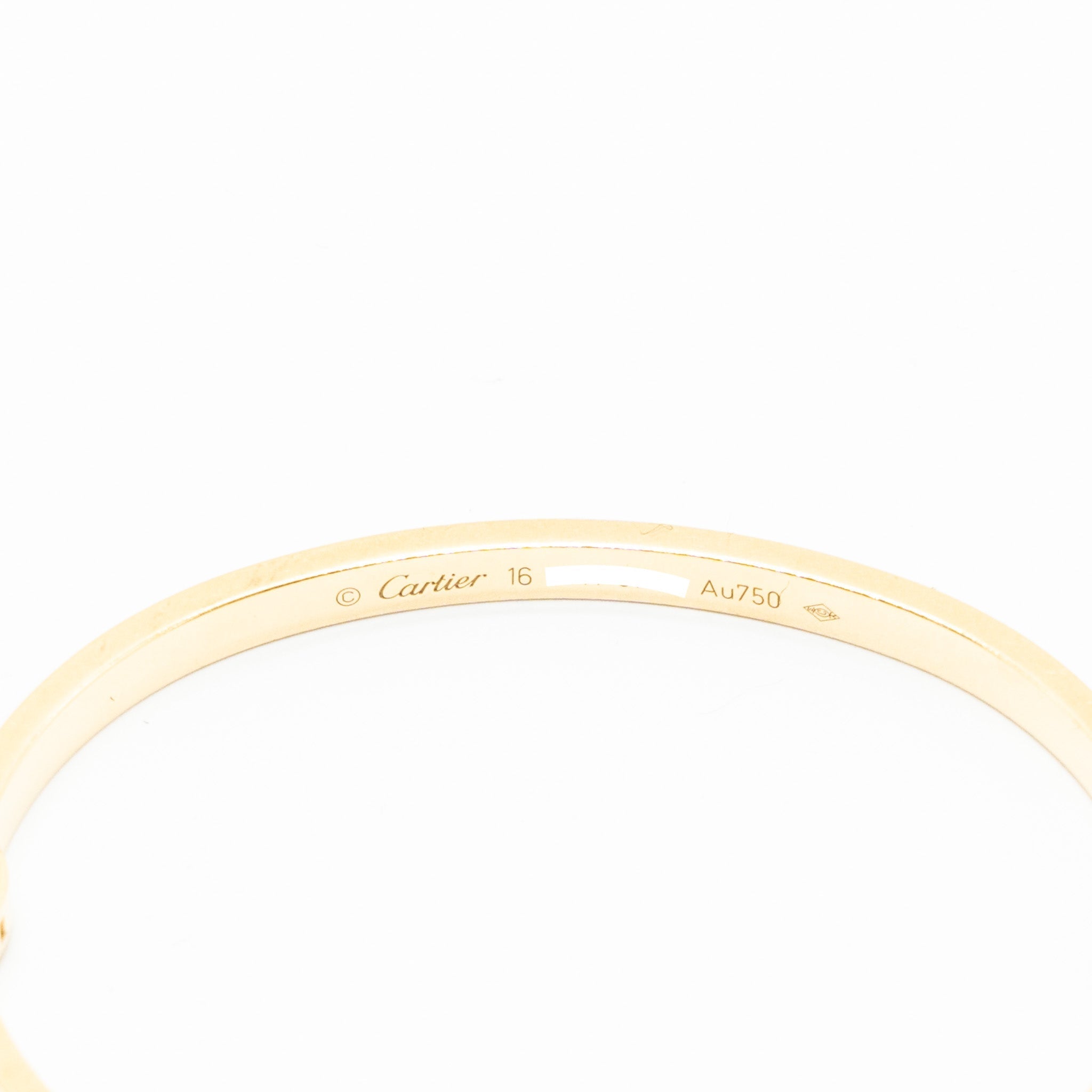 CARTIER LOVE BRACELET YELLOW GOLD