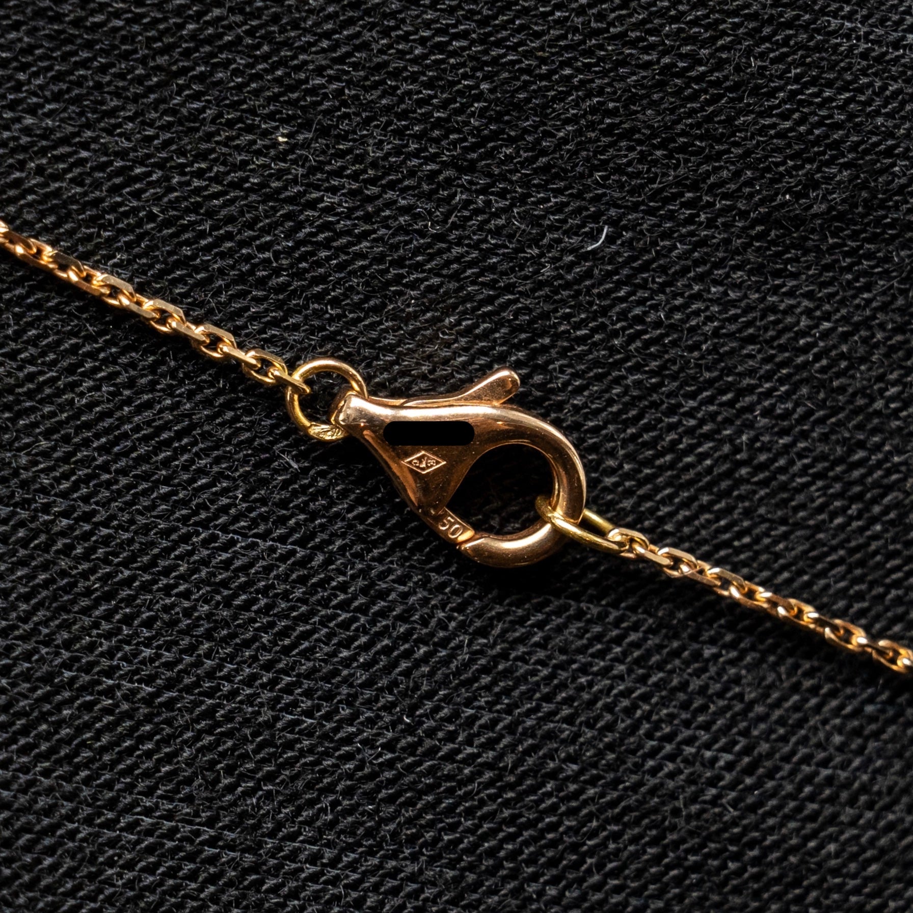 CARTIER PANTHERE NECKLACE ROSE GOLD SMALL MODEL