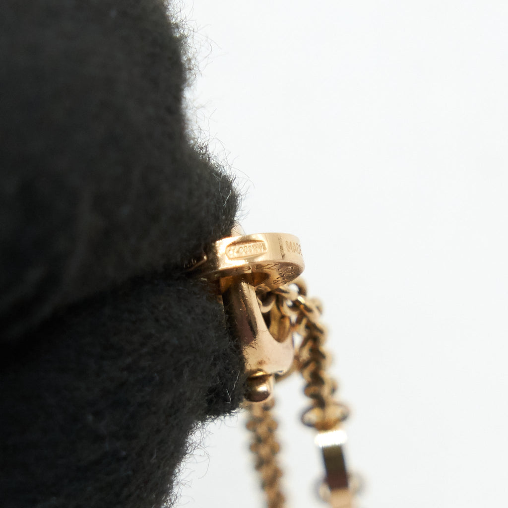 BVLGARI B.ZERO BRACELET ROSE GOLD IN BLACK CERAMIC
