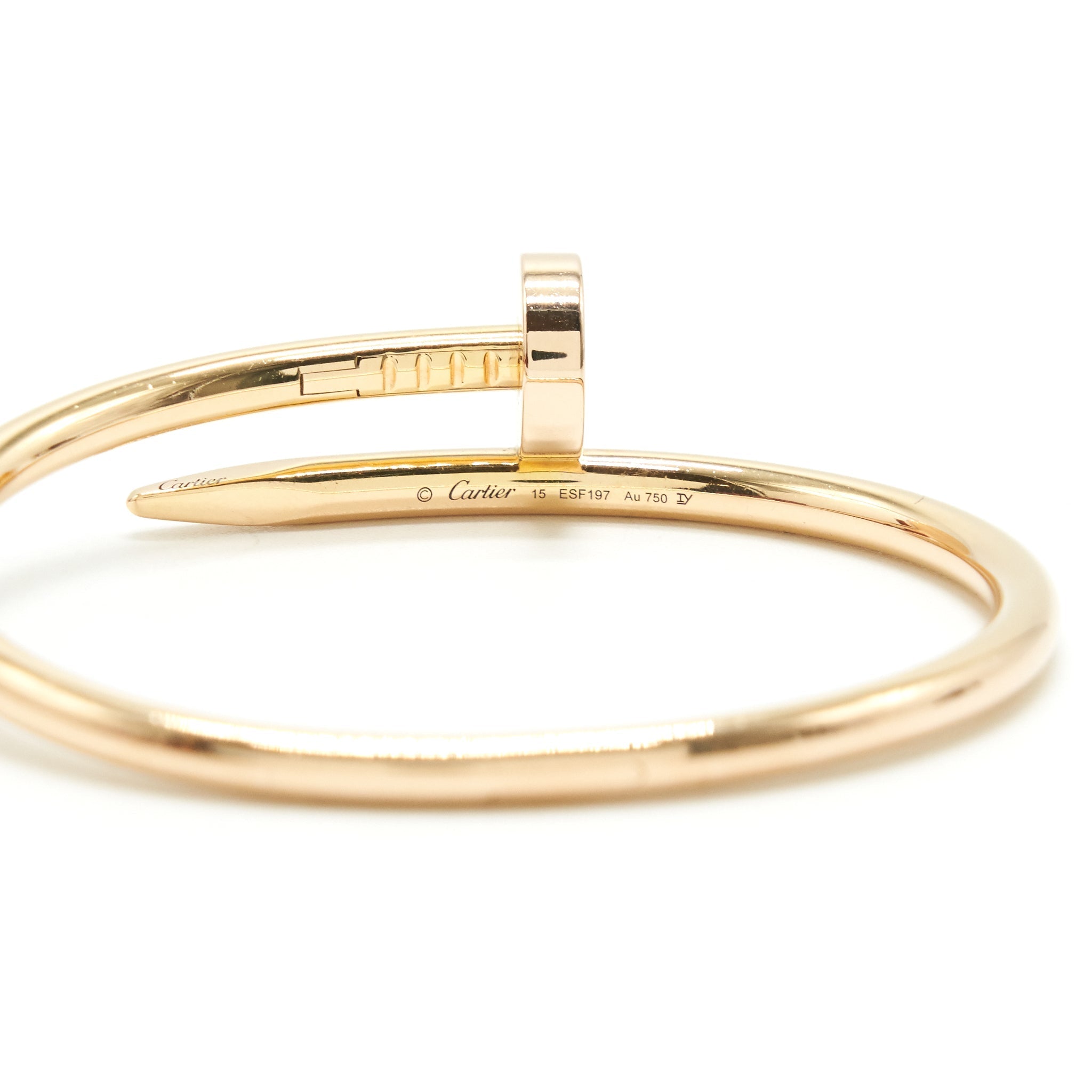 CARTIER JUSTE UN CLOU BRACELET ROSEGOLD