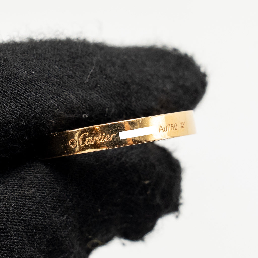 CARTIER LOVE PENDANT ROSE GOLD PAVED DIAMONDS