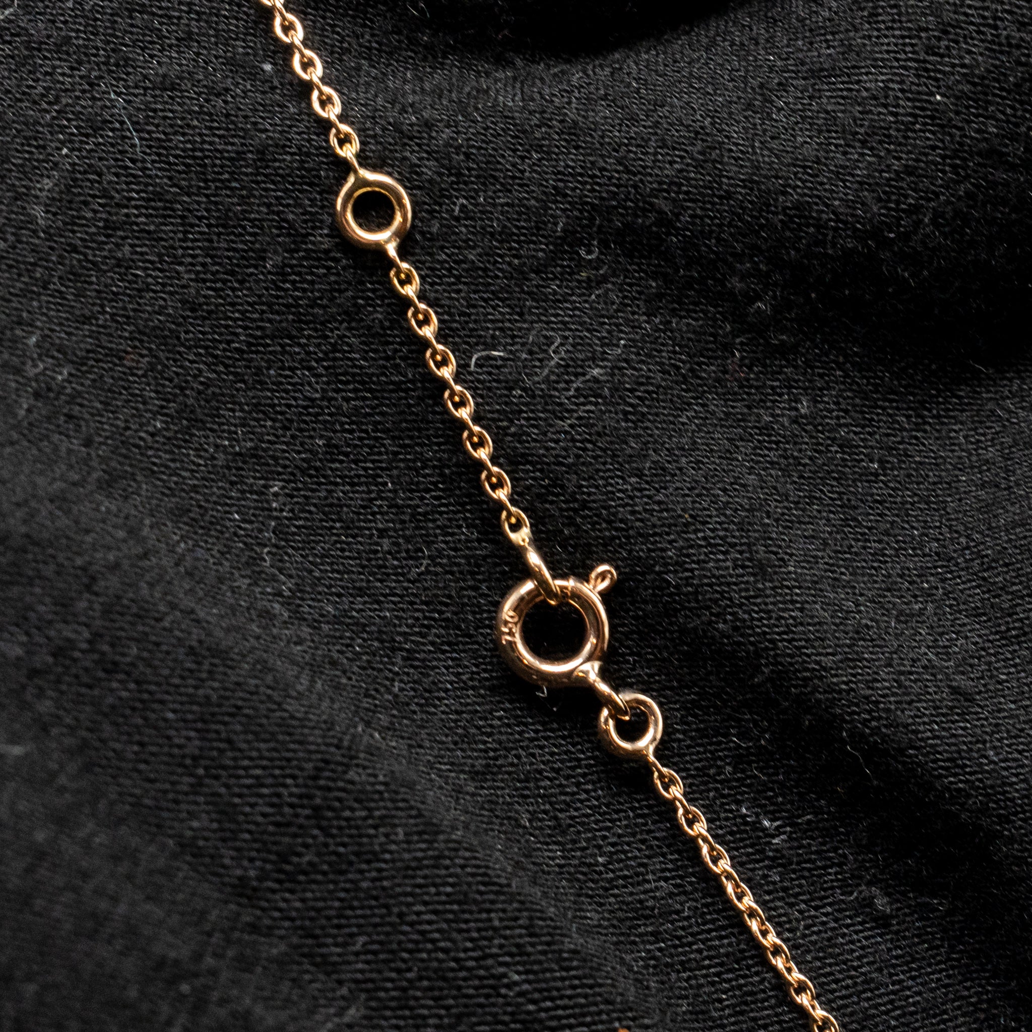 HERMES FARANDOLE PENDANT ROSE GOLD