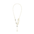 CHANEL 22P PIN WITH LETTER CHOKER/ NECKLACE