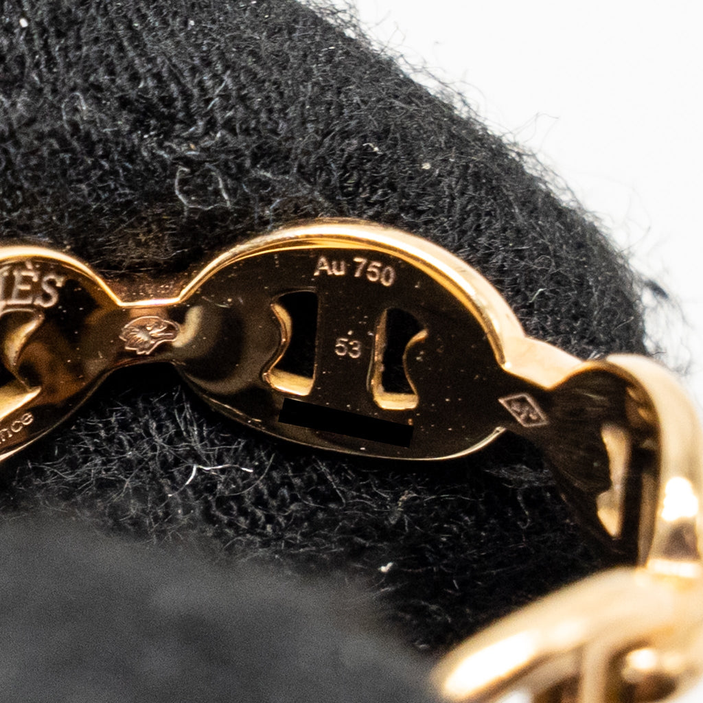 HERMES CHAINE D’ANCRE ENCHAINEE RING ROSE GOLD