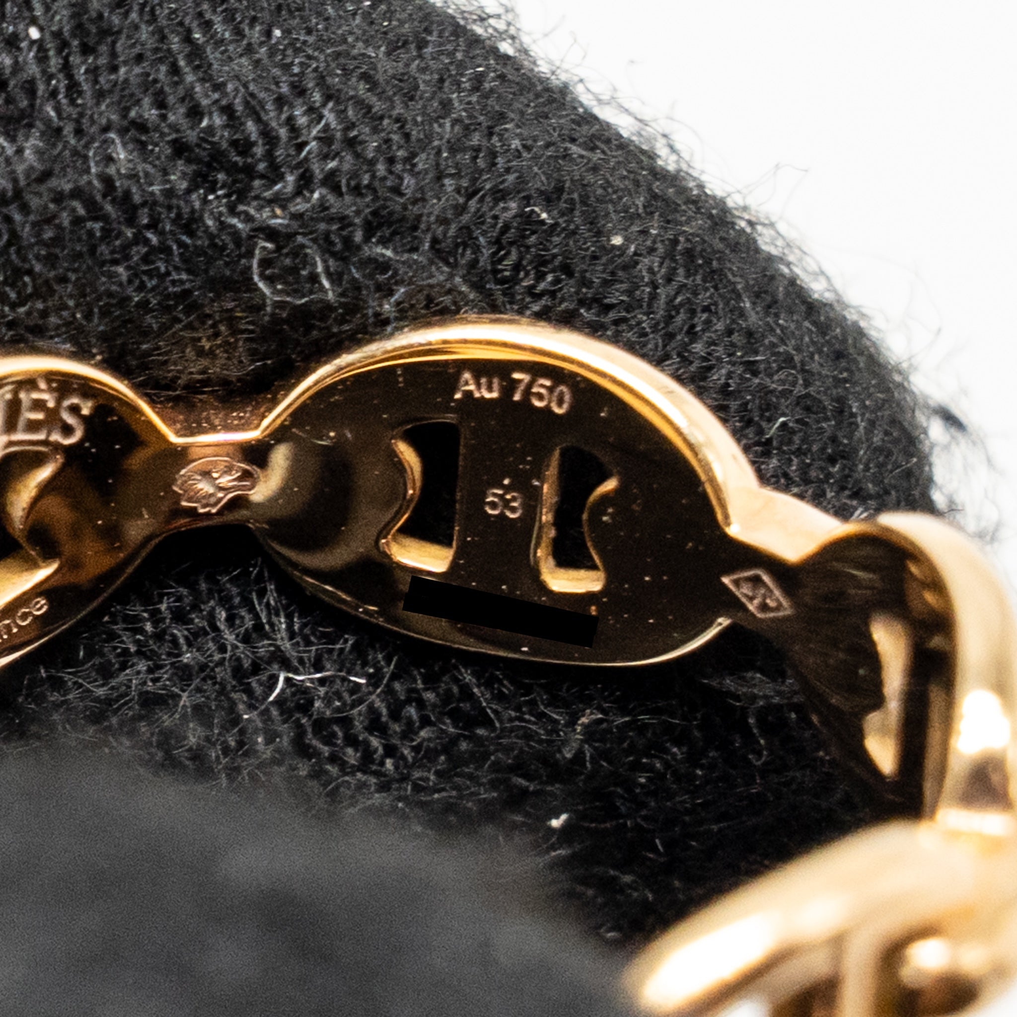HERMES CHAINE D’ANCRE ENCHAINEE RING ROSE GOLD