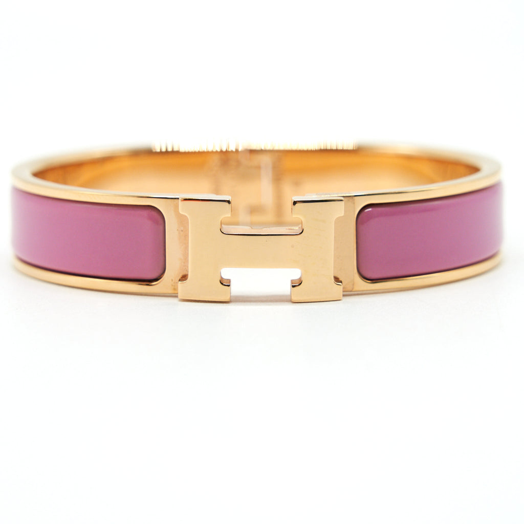 HERMÈS CLIC H ROSE FLAMINGO PM