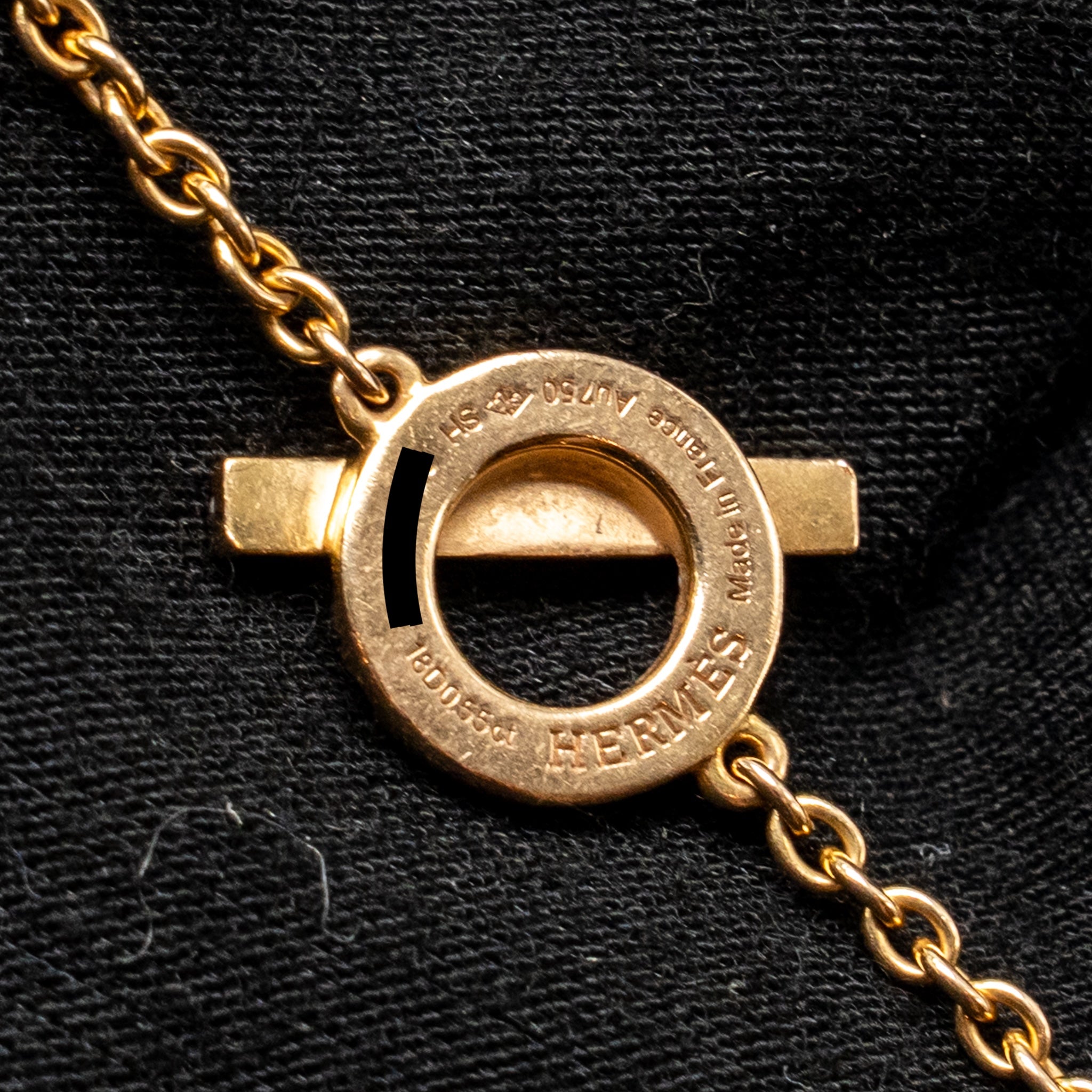 HERMES FINESSE BRACELET ROSE GOLD, DIAMONDS