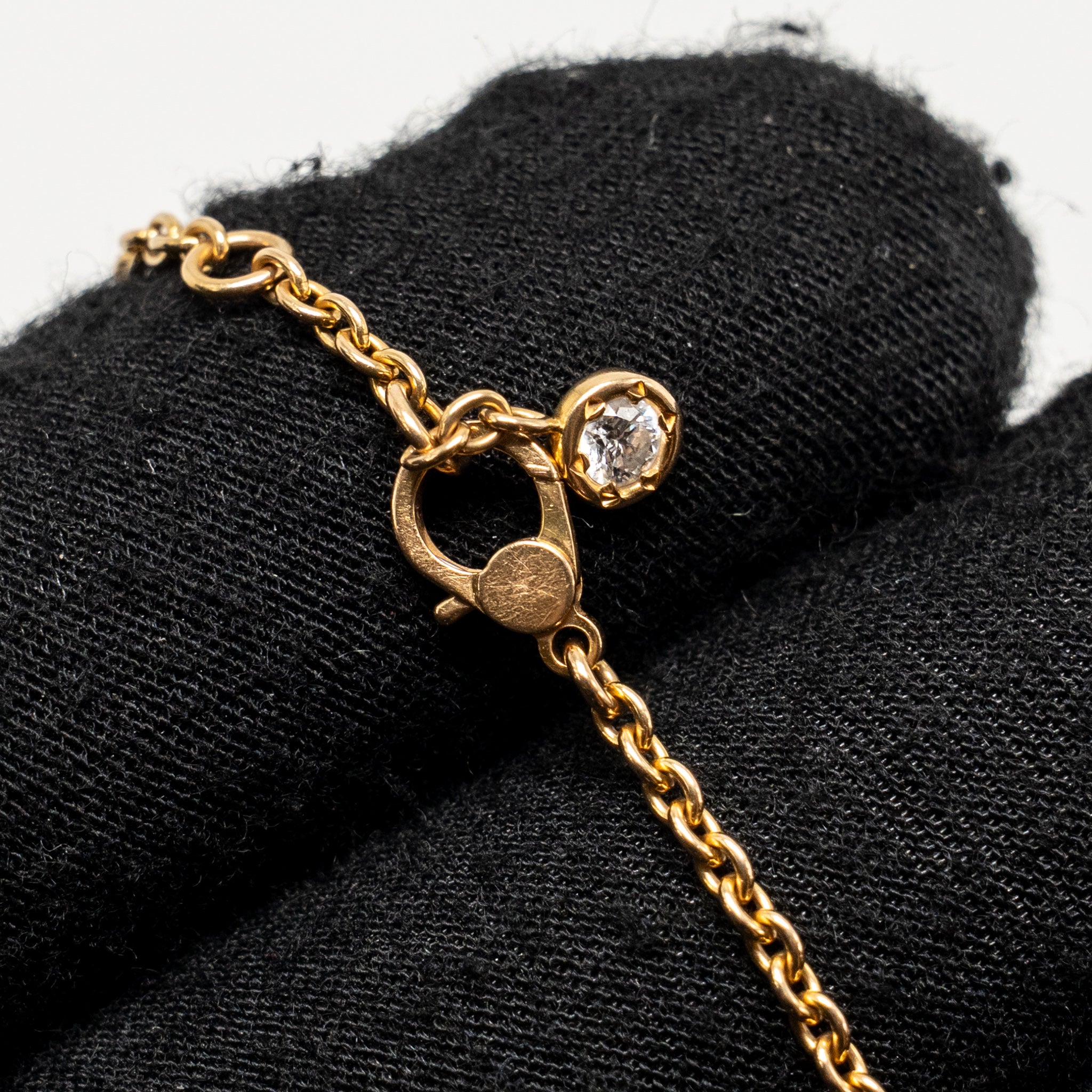 HERMES FINESSE BRACELET ROSE GOLD, DIAMONDS