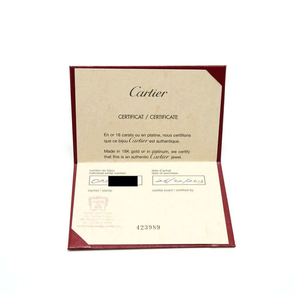 CARTIER HEARTS & SYMBOLS PINK GOLD RING