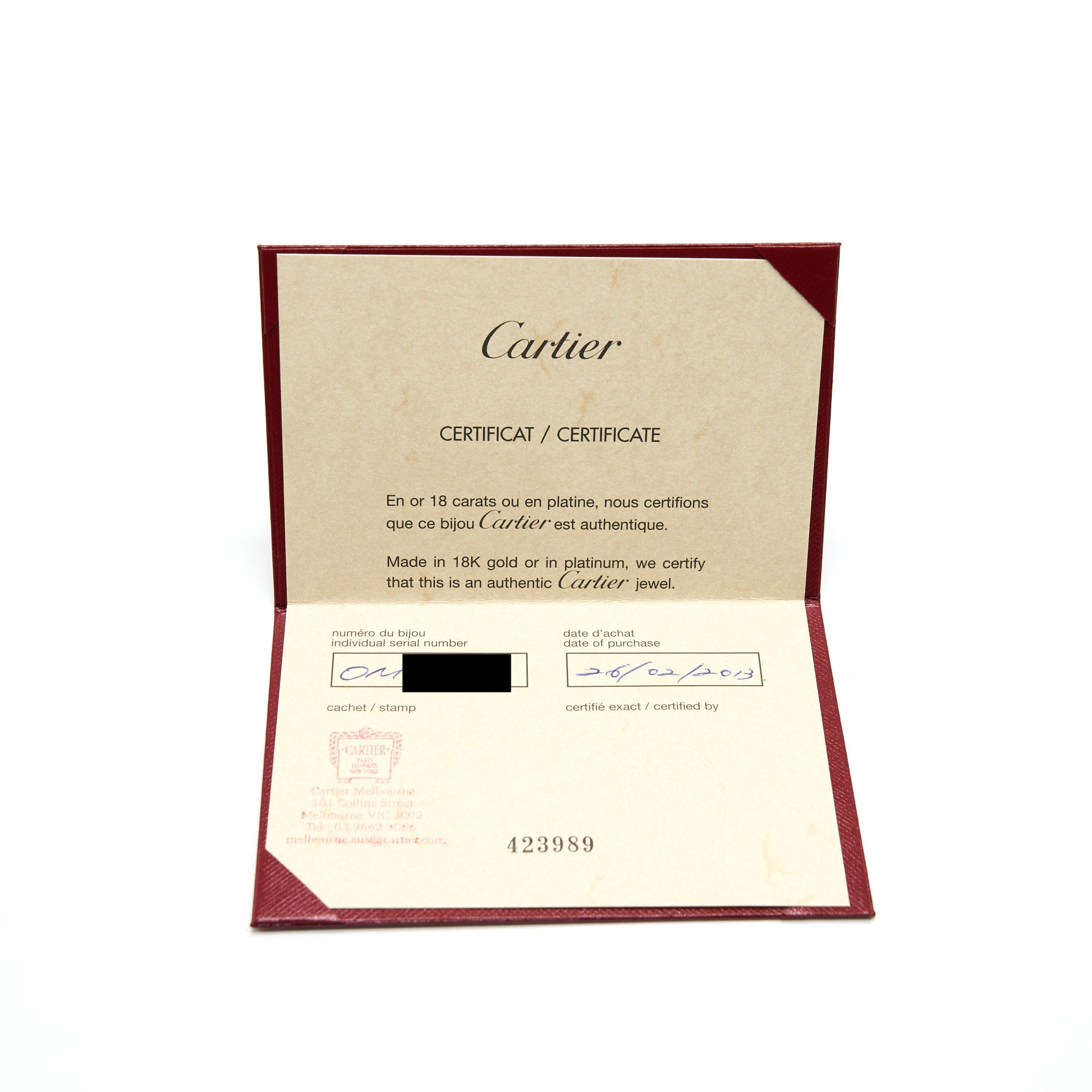 CARTIER HEARTS & SYMBOLS PINK GOLD RING