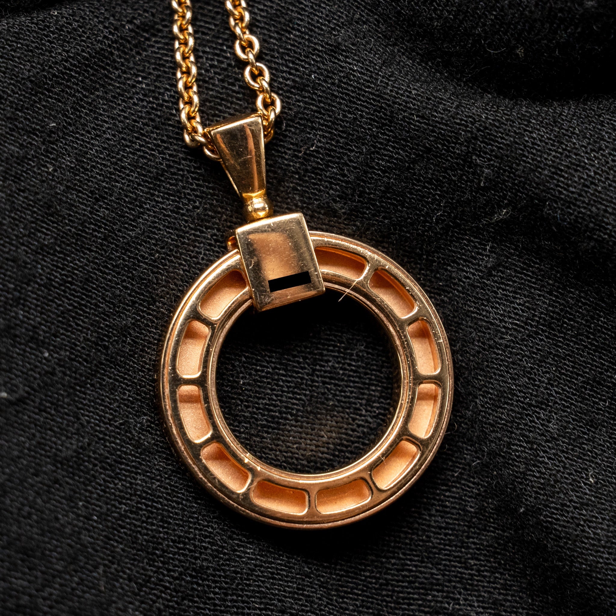 BVLGARI BVLGARI NECKLACE ROSE GOLD DIAMOND