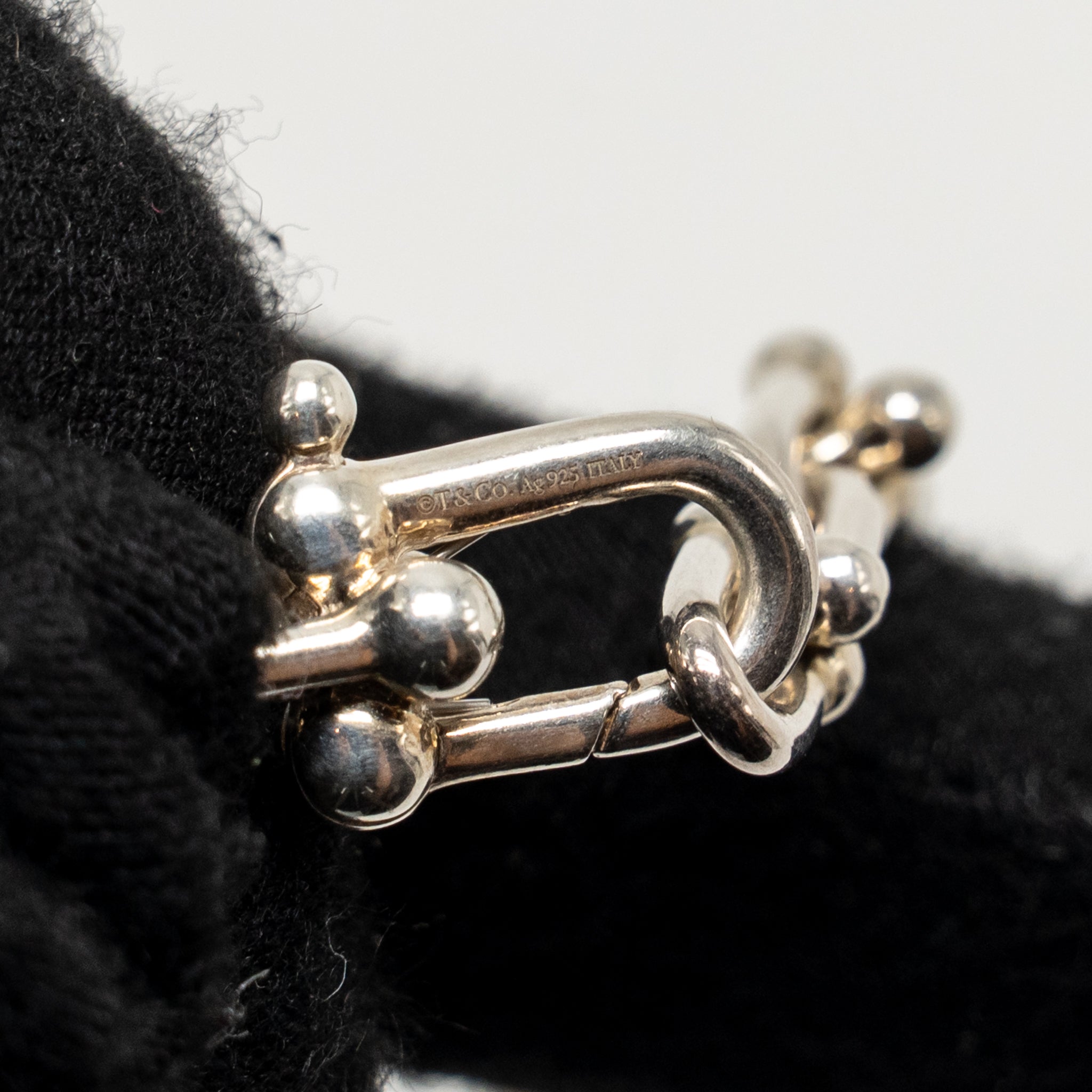 TIFFANY HARDWARE SMALL LINK NECKLACE STERLING SILVER