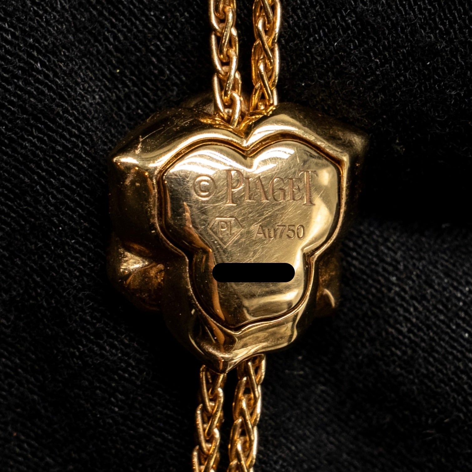PIAGET ROSE PENDANT ROSE GOLD WITH DIAMONDS