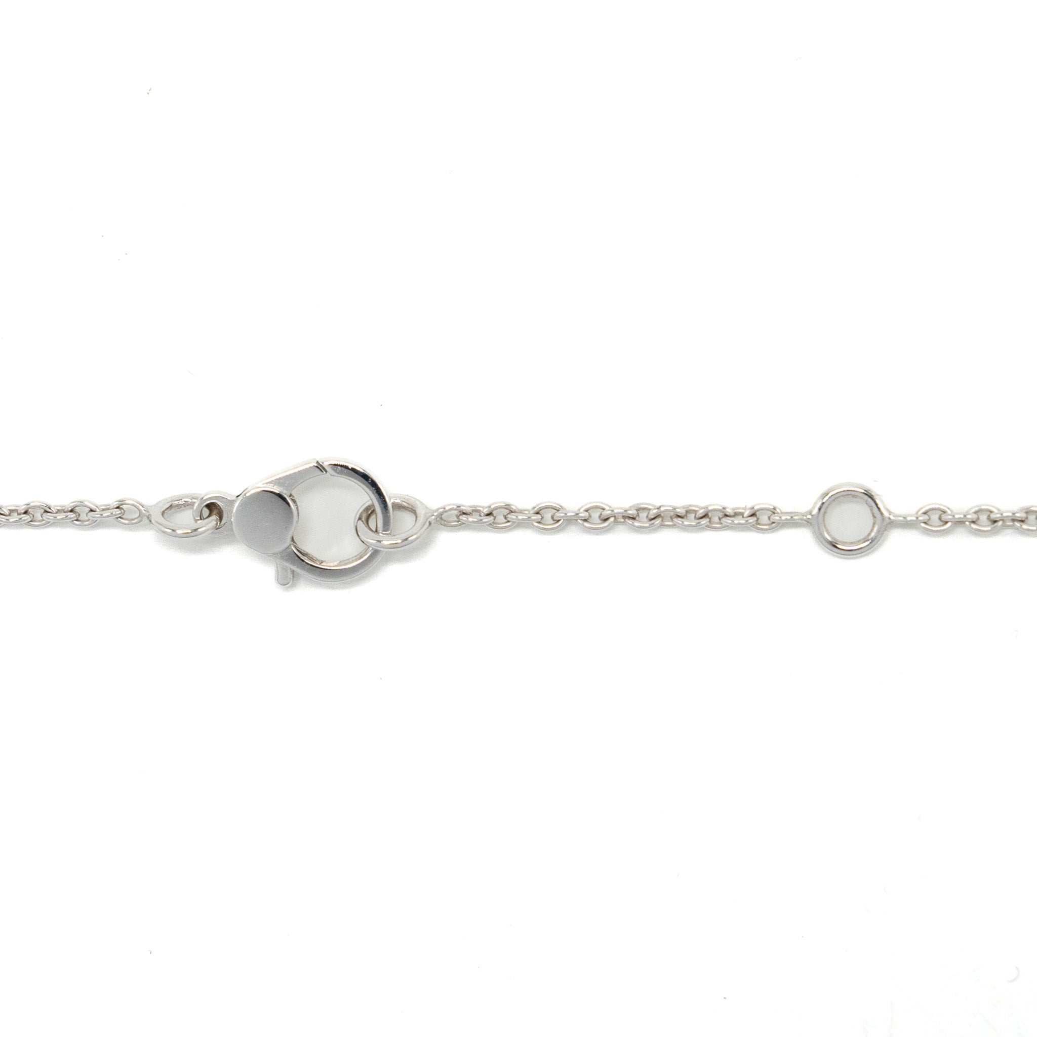 HERMES FINESSE PENDANT WHITE GOLD DIAMONDS