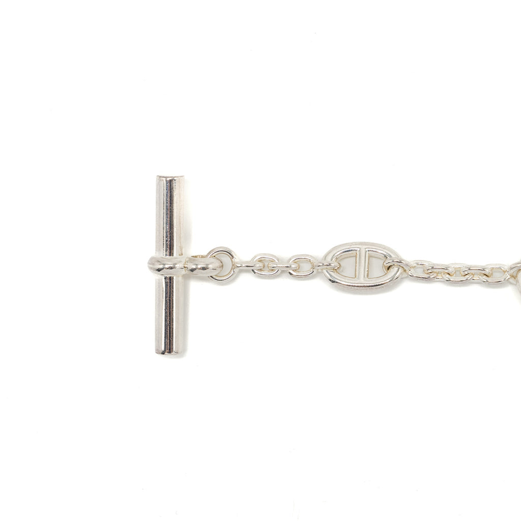 HERMES FRANDOLE BRACELET STERLING SILVER