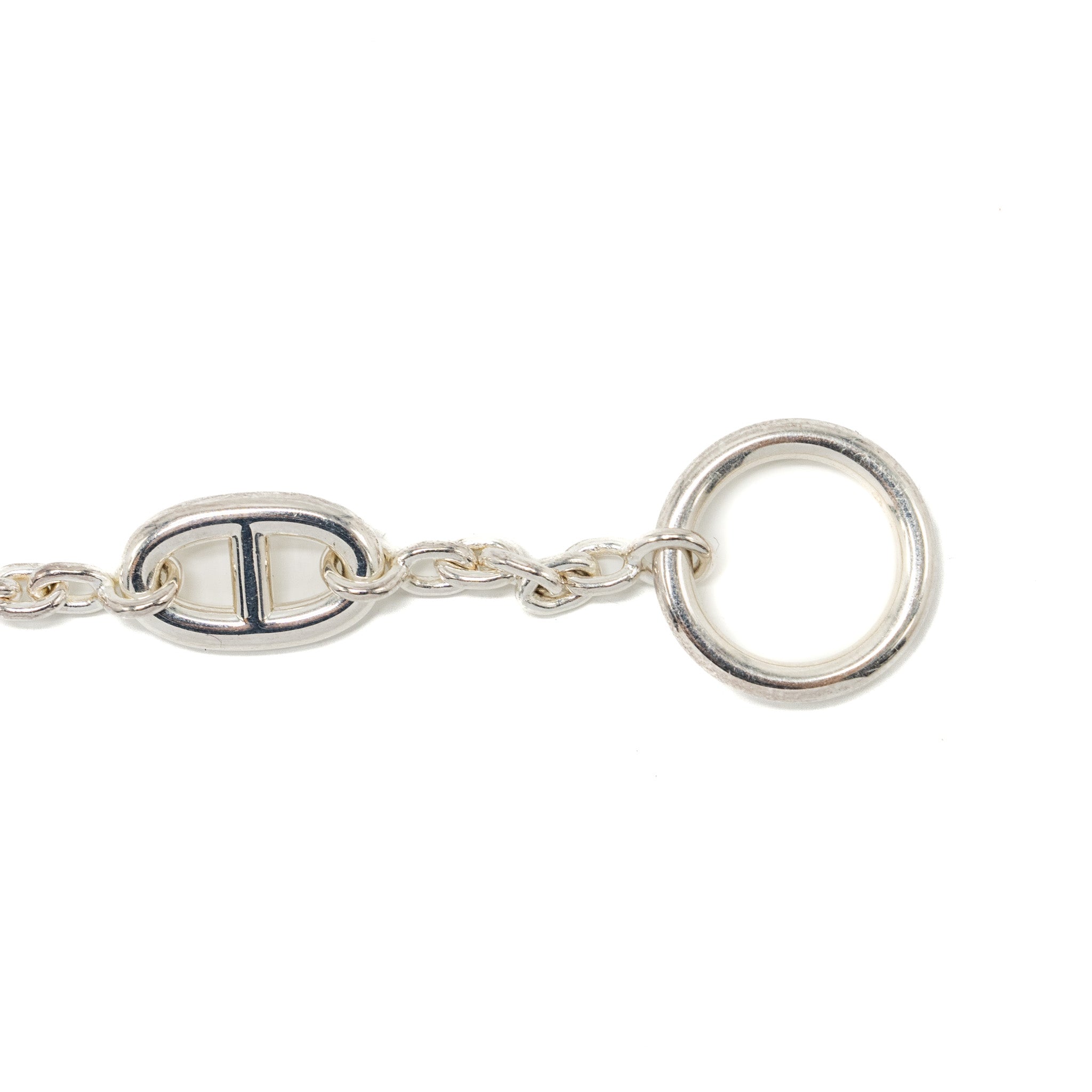 HERMES FRANDOLE BRACELET STERLING SILVER