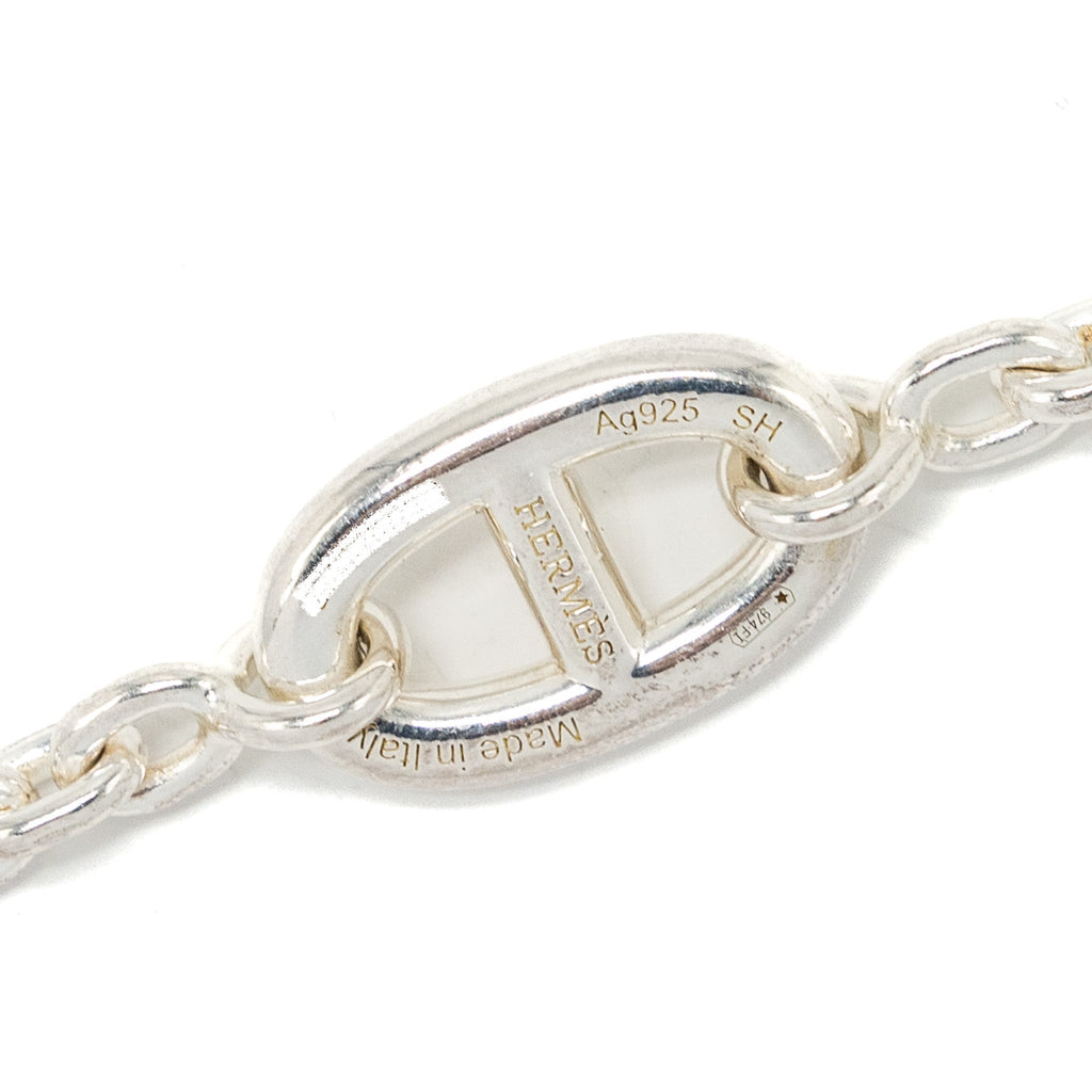 HERMES FRANDOLE BRACELET STERLING SILVER