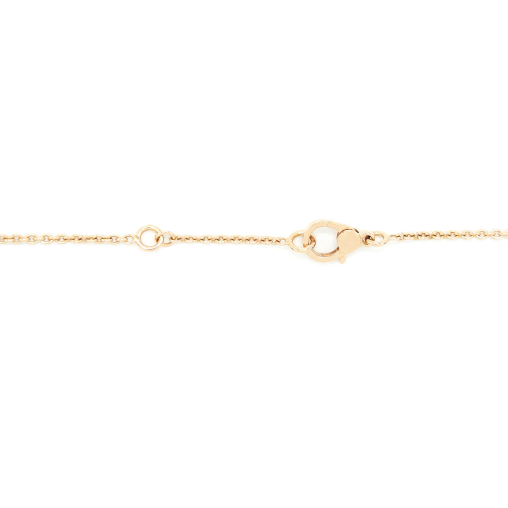 HERMES FINESSE NECKLACE ROSE GOLD WITH DIAMONDS