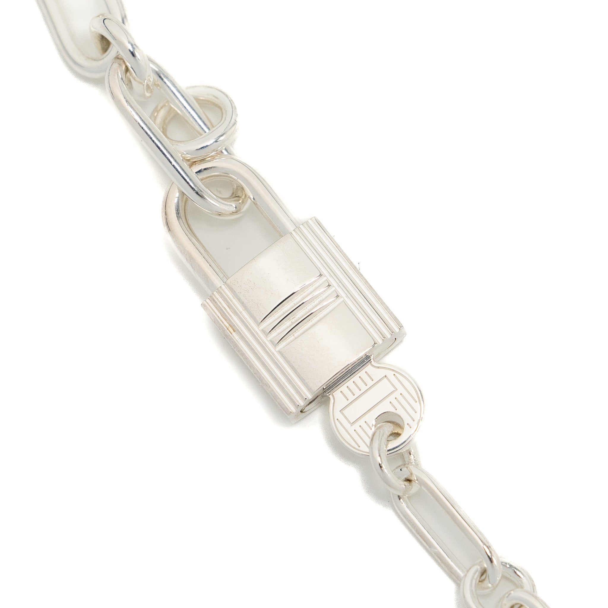 HERMES KELLY CADENAS BRACELET, STERLING SILVER