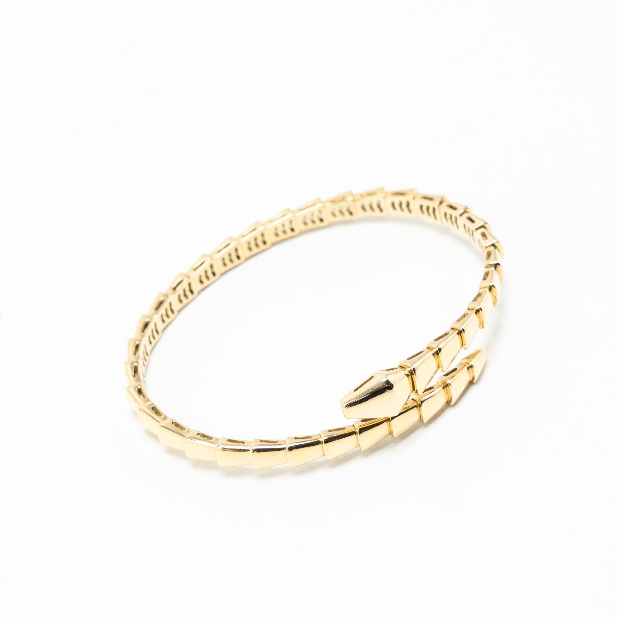 BVLGARI SERPENTI VIPER BARCELET YELLOW GOLD